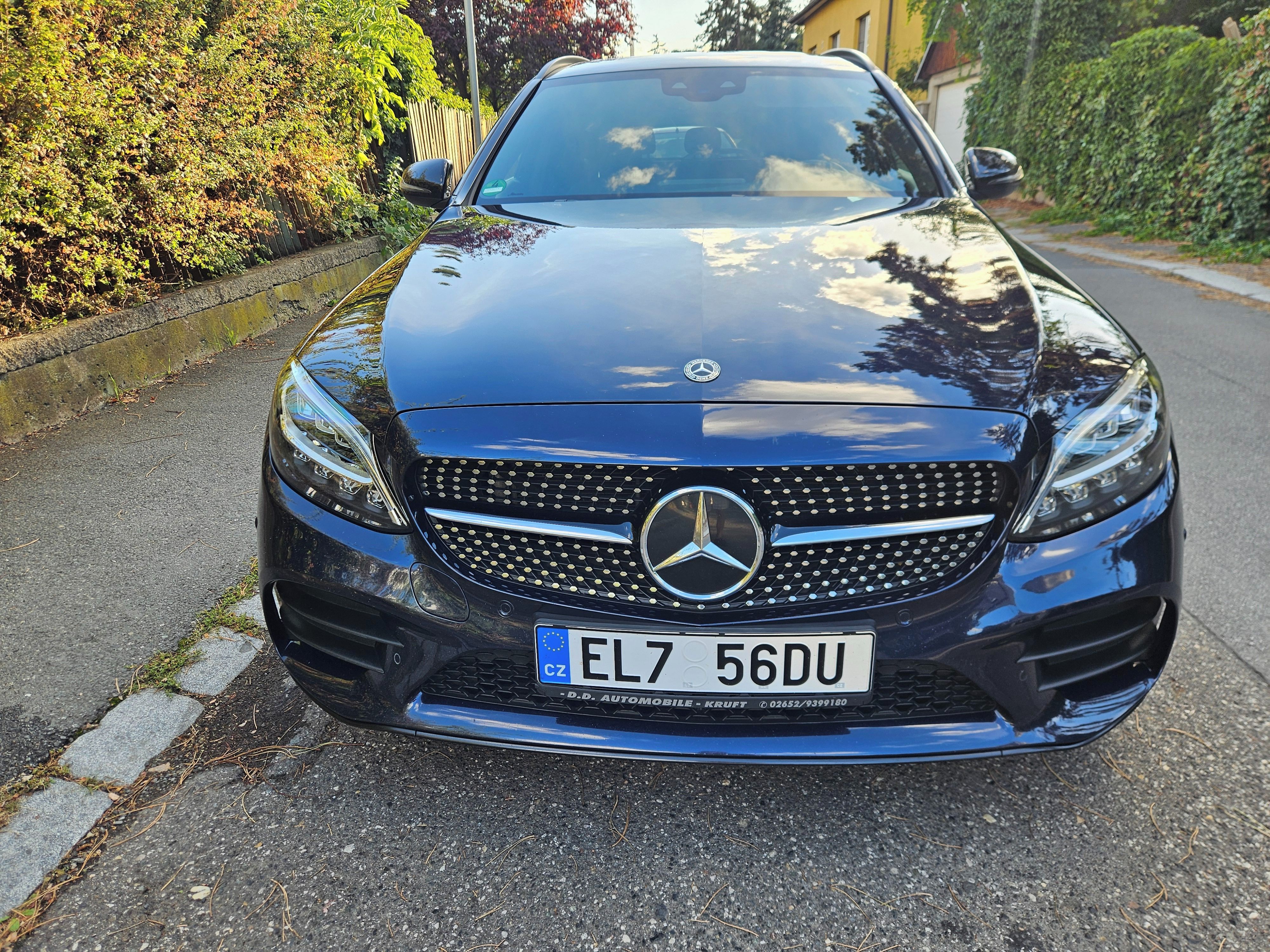 Mercedes-Benz Třídy C, C300de, kombi, AMG line, tažné