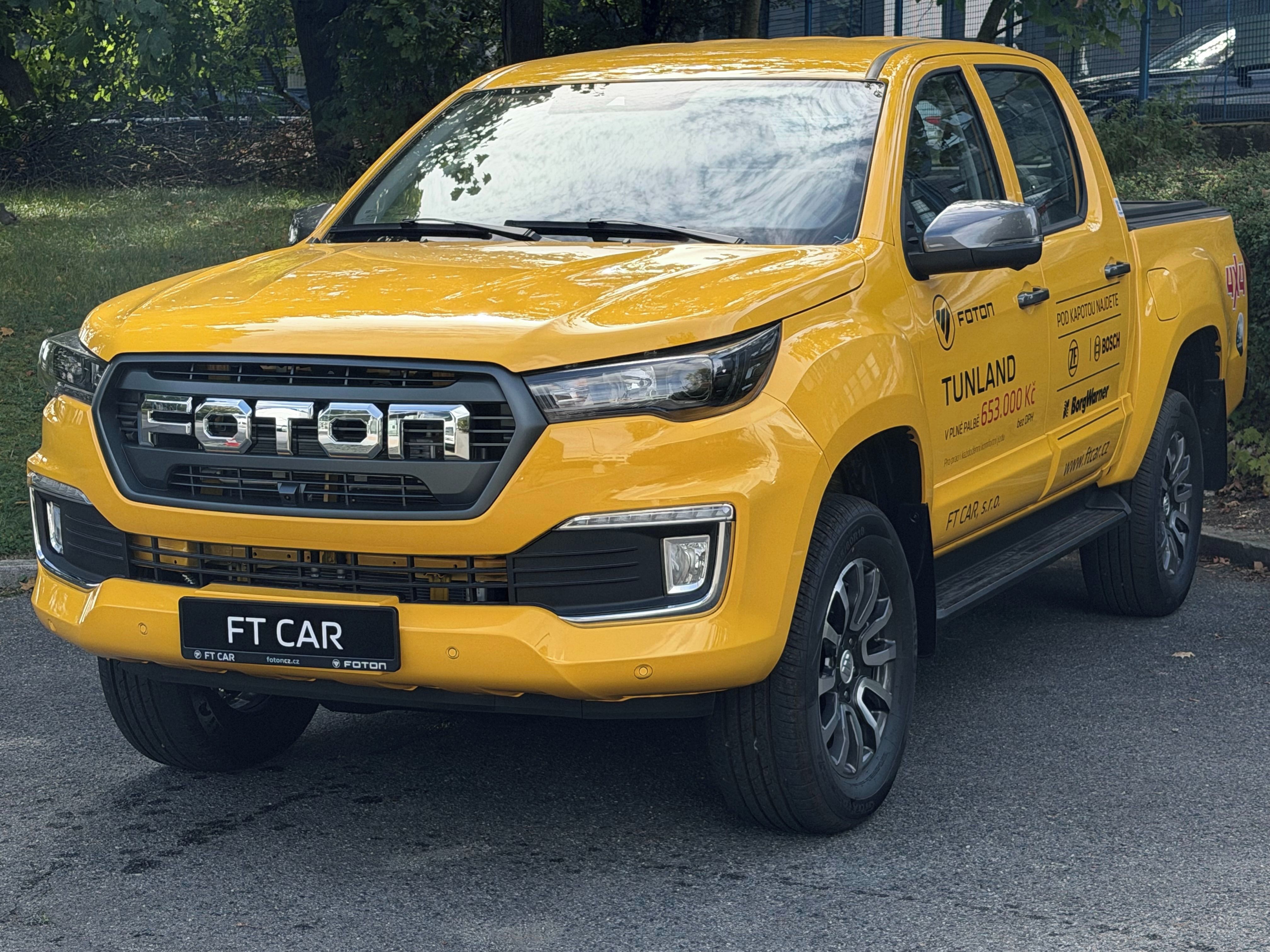 FOTON Tunland G7, 2.0d 119kW AT 4X4 DEMO vůz