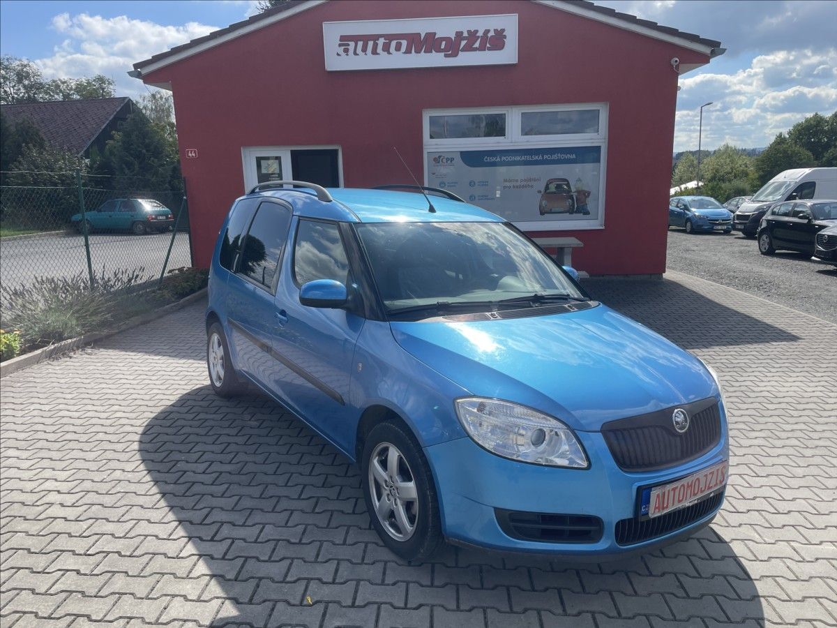 Škoda Roomster, 1,2 HTP 51 kW ČR KLIMA TZ NOVÁ