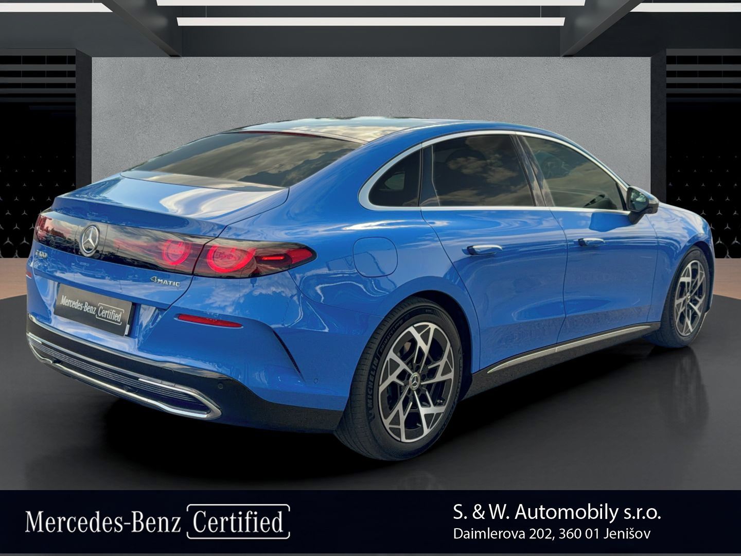 Mercedes-Benz Třídy C, C 400 4MATIC electric - fotka 5