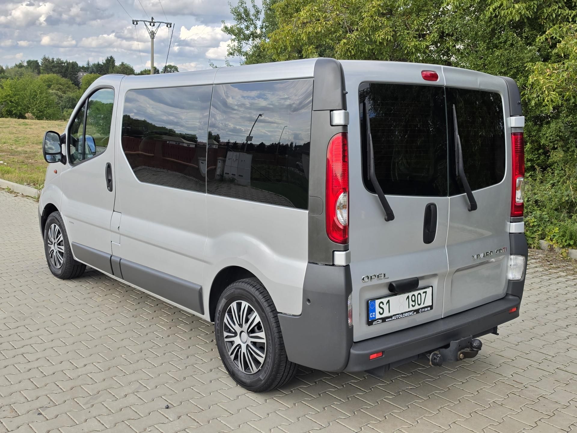 Opel Vivaro, 2.0CDTi 84kW 6-MÍST*KLIMA*T.Z. - fotka 3