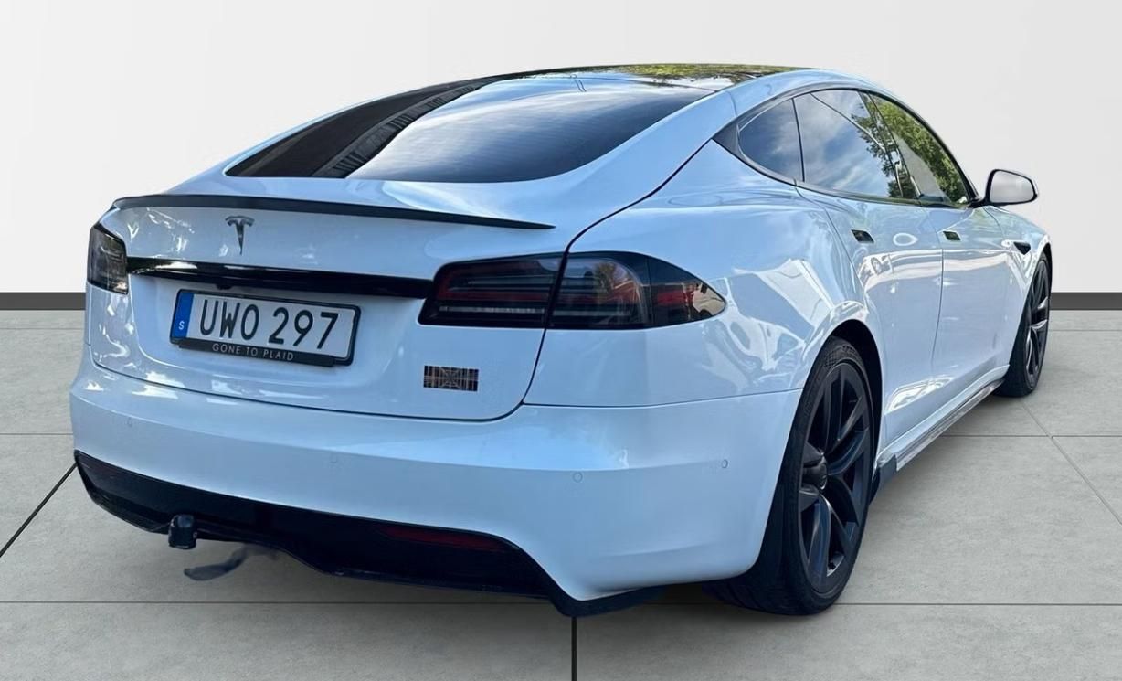 Tesla Model S, Plaid AWD SoH 86% Tažné Yoke - fotka 4