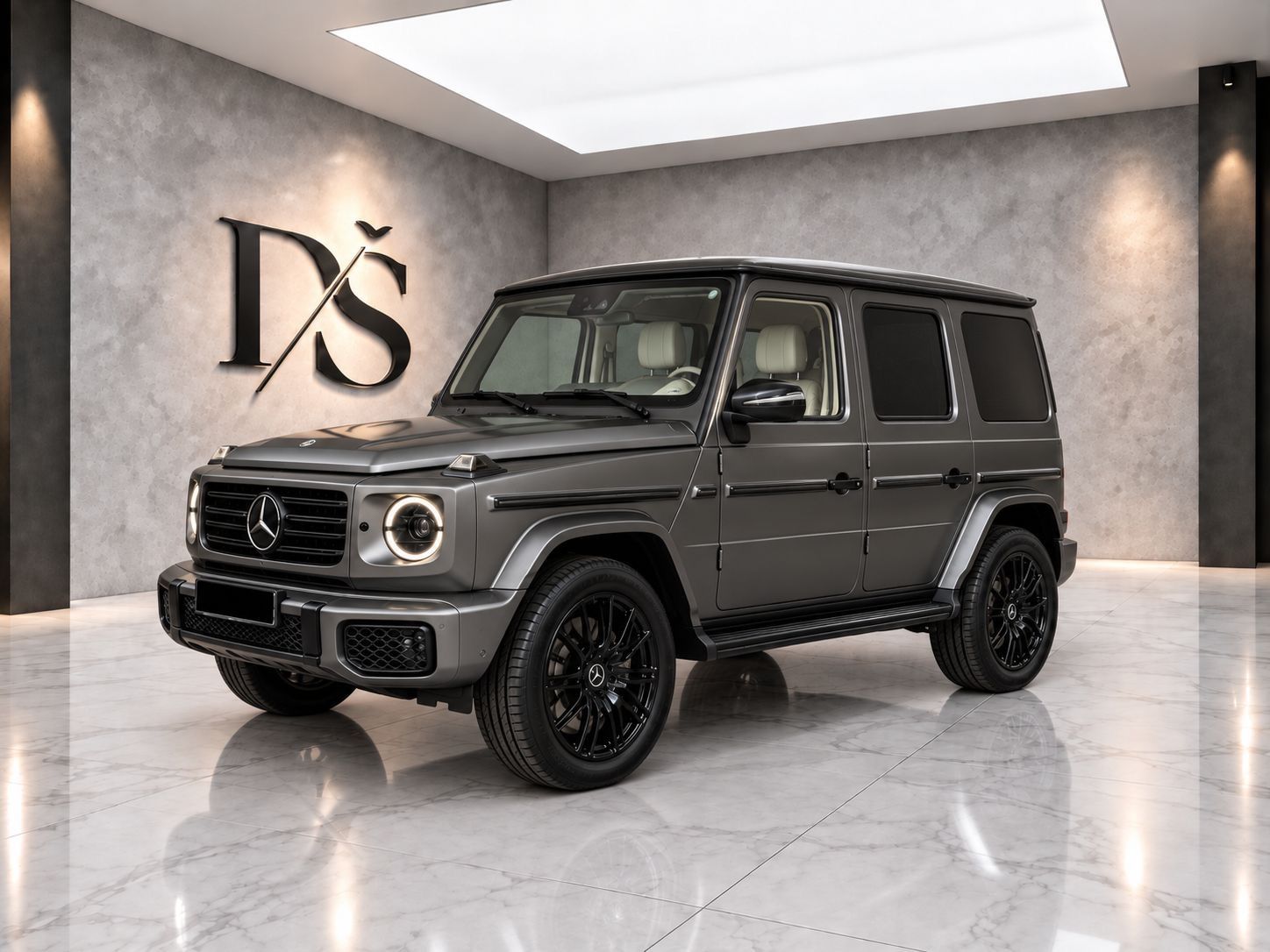 Mercedes-Benz Třídy G, G450d Monza-grau SUPERIOR - fotka 2