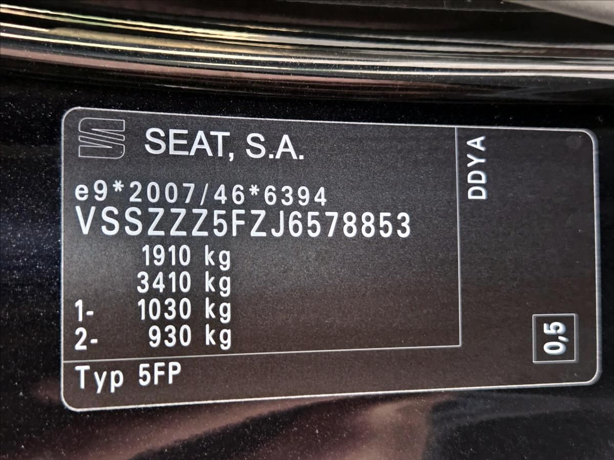 Seat Ateca, 1,6 TDi STYLE, SERV.KN. 1.maj - fotka 6