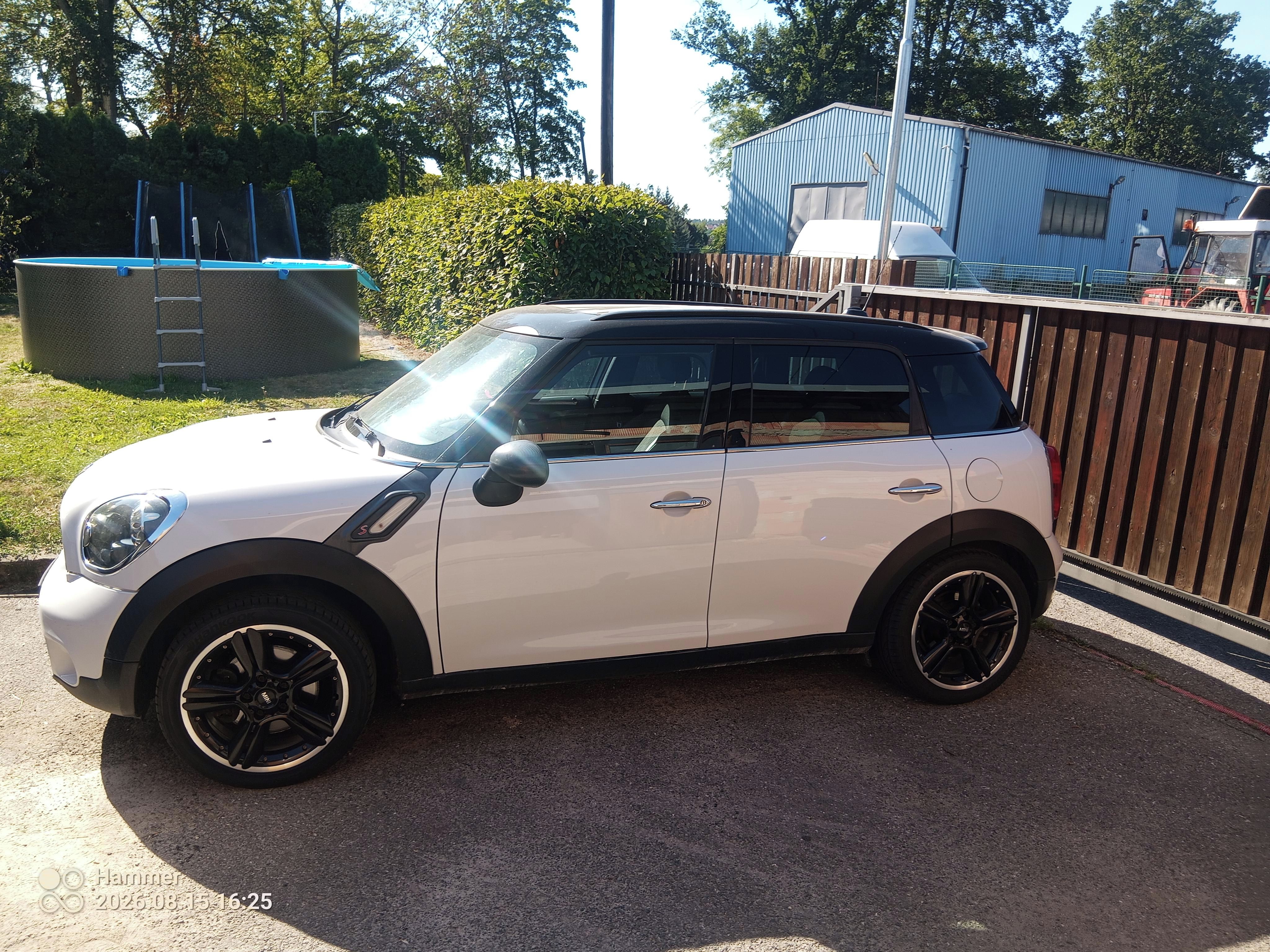 Mini Cooper S, Countryman S 4 x 4  135 kW ben