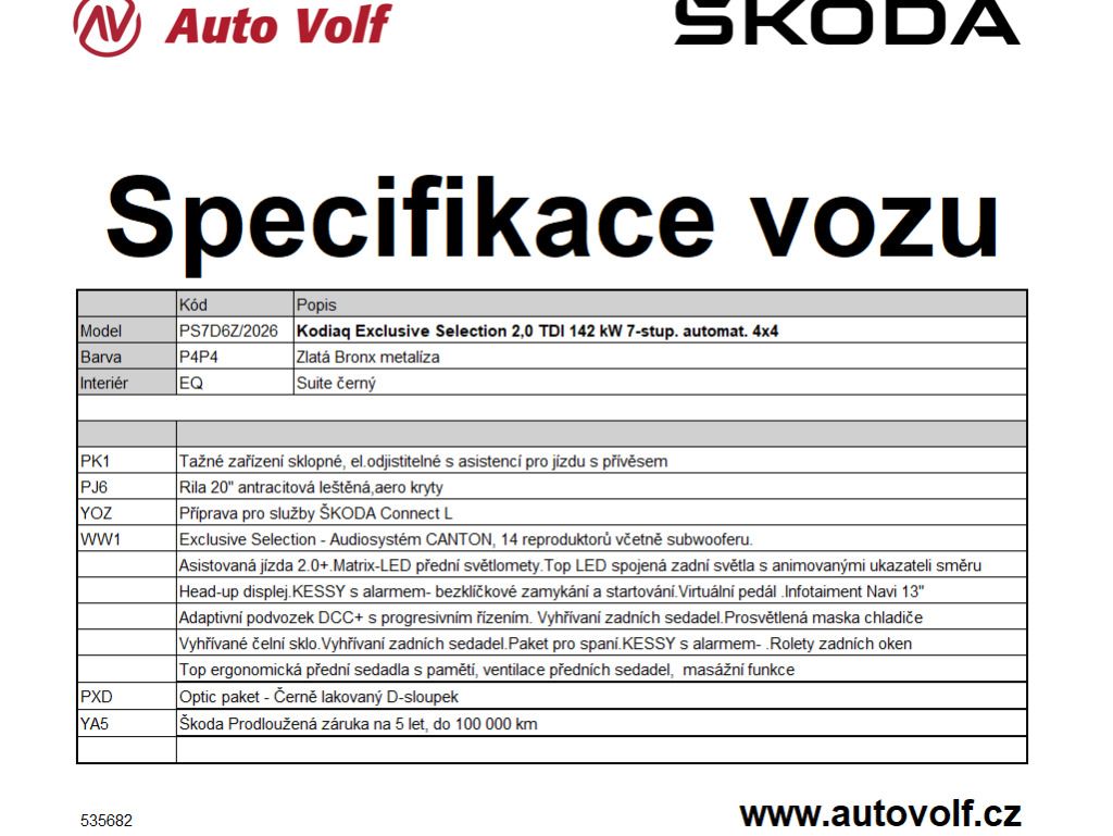 Škoda Kodiaq, Exclusive Selection 2,0TDI 142 - fotka 2