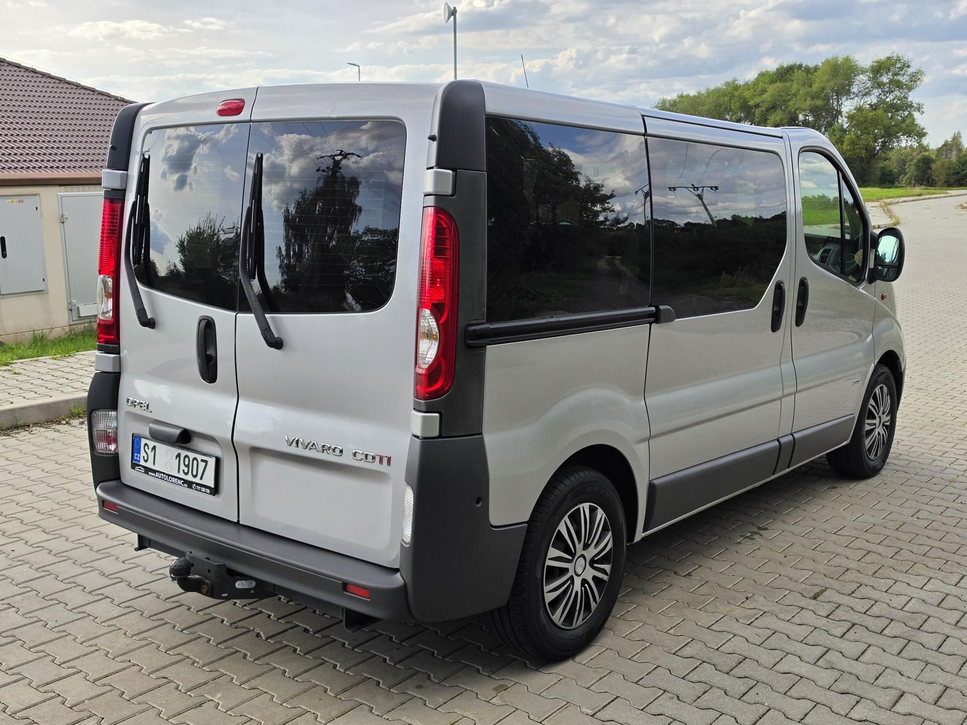 Opel Vivaro, 2.0CDTi 84kW 6-MÍST*KLIMA*T.Z. - fotka 5