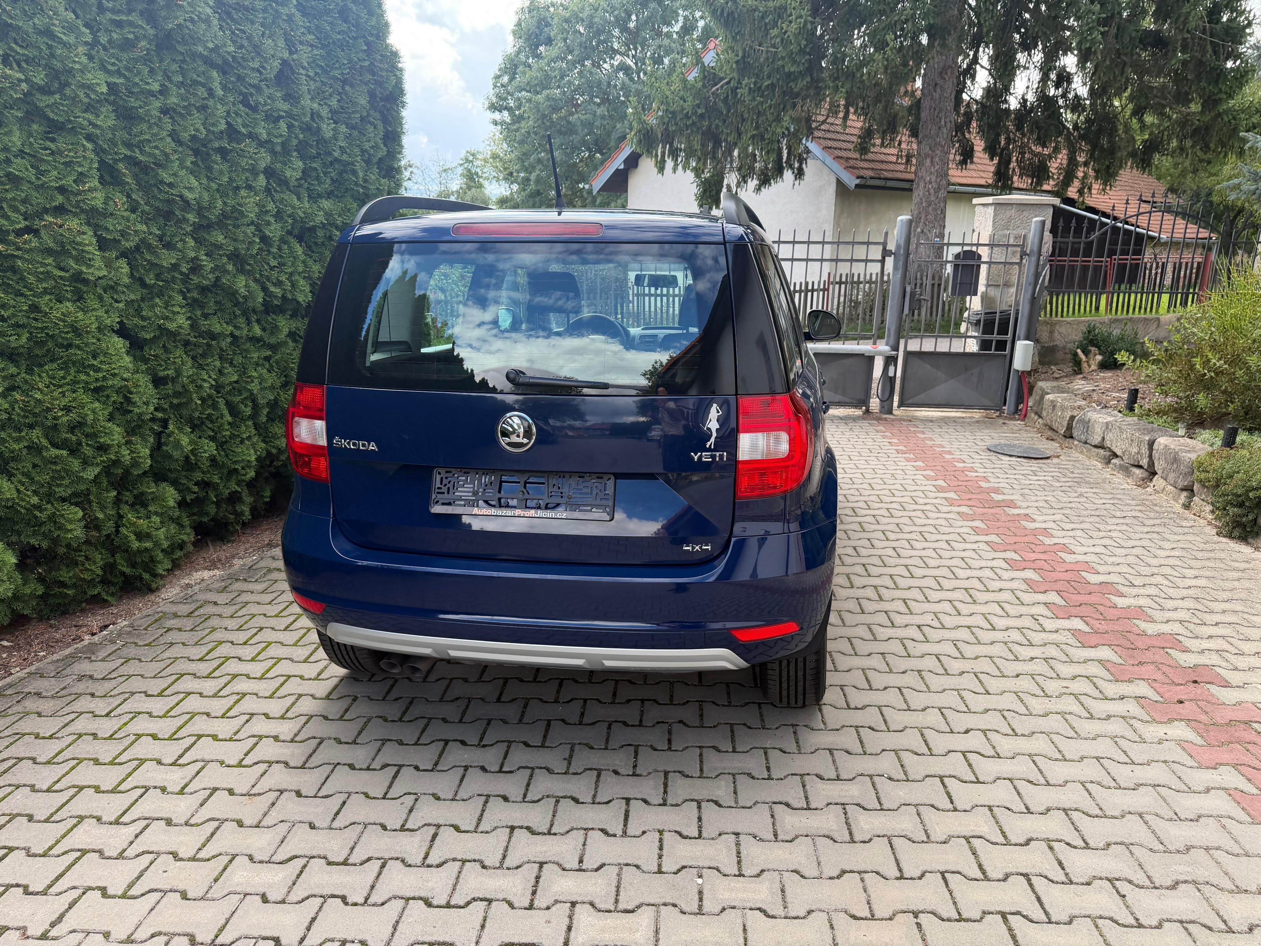 Škoda Yeti, 2,0 TDi 4x4 ČR + Cebia - fotka 5
