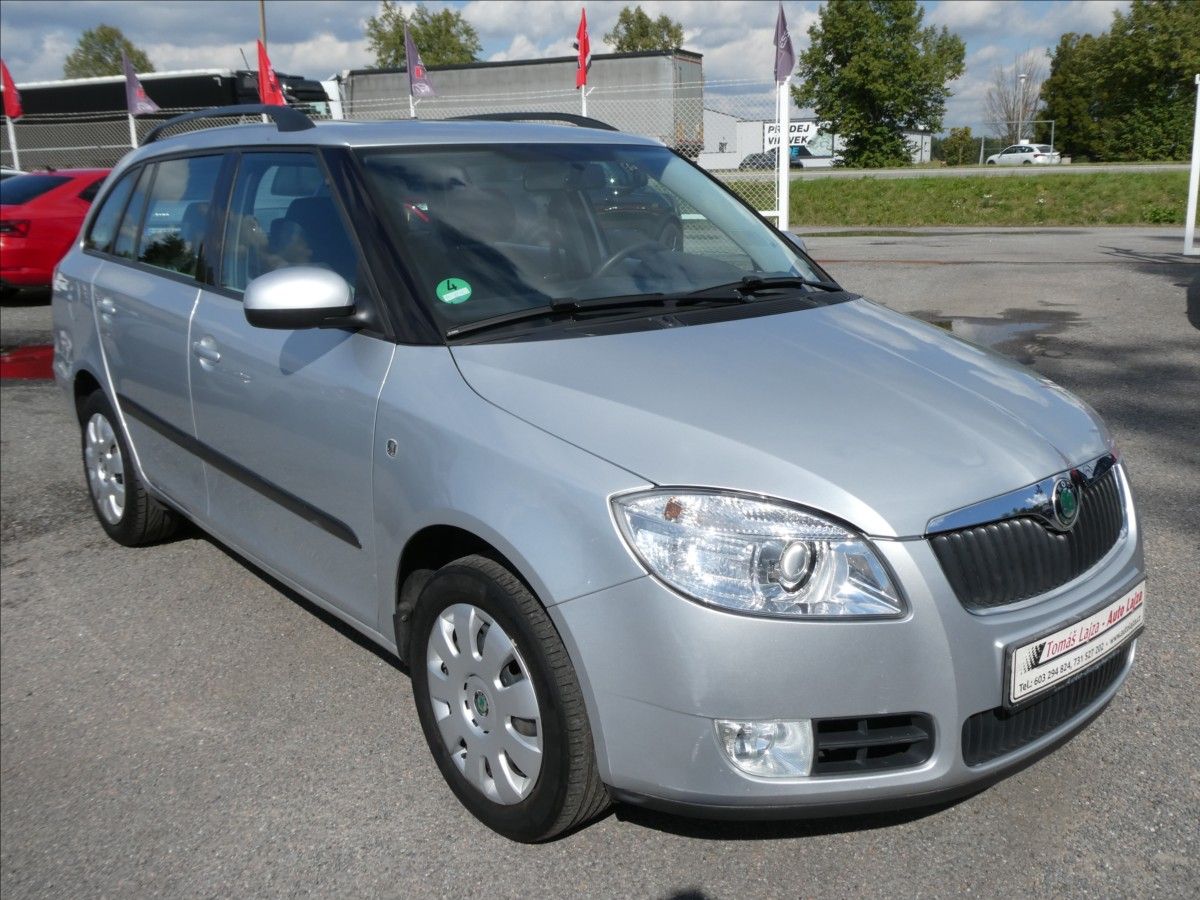 Škoda Fabia, 1,6 i 1.MAJITEL,závěs,serviska