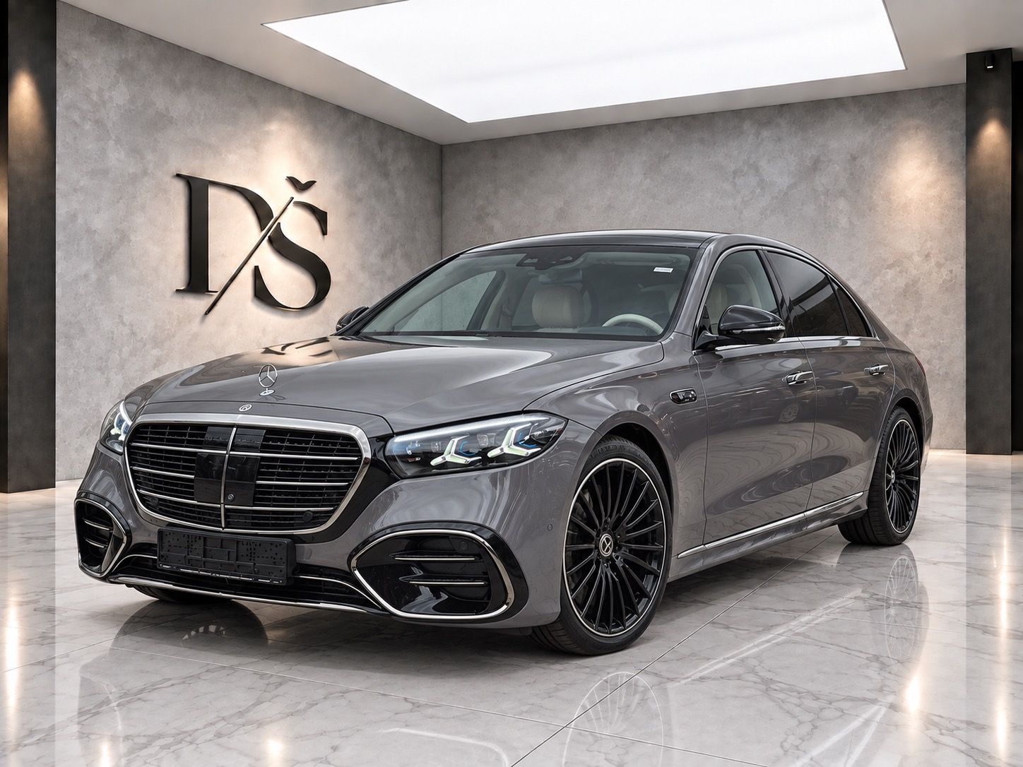 Mercedes-Benz Třídy S, S 450d 4M Long AMG line