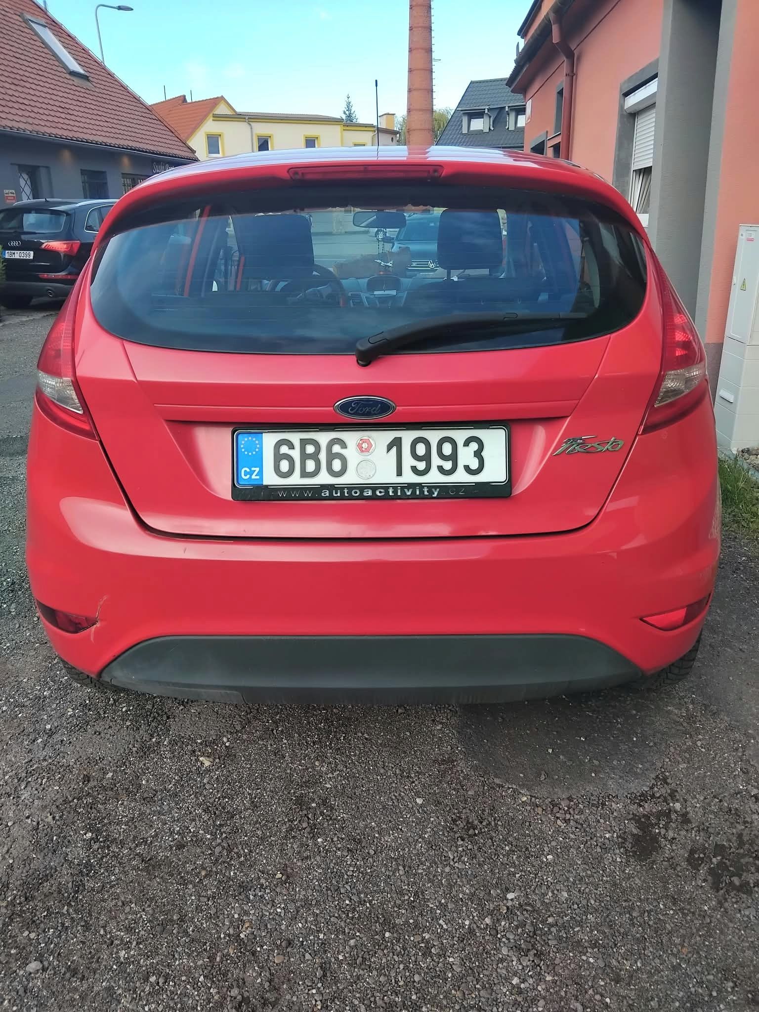 Ford Fiesta, 1.2; 44kW; velmi dobrý stav