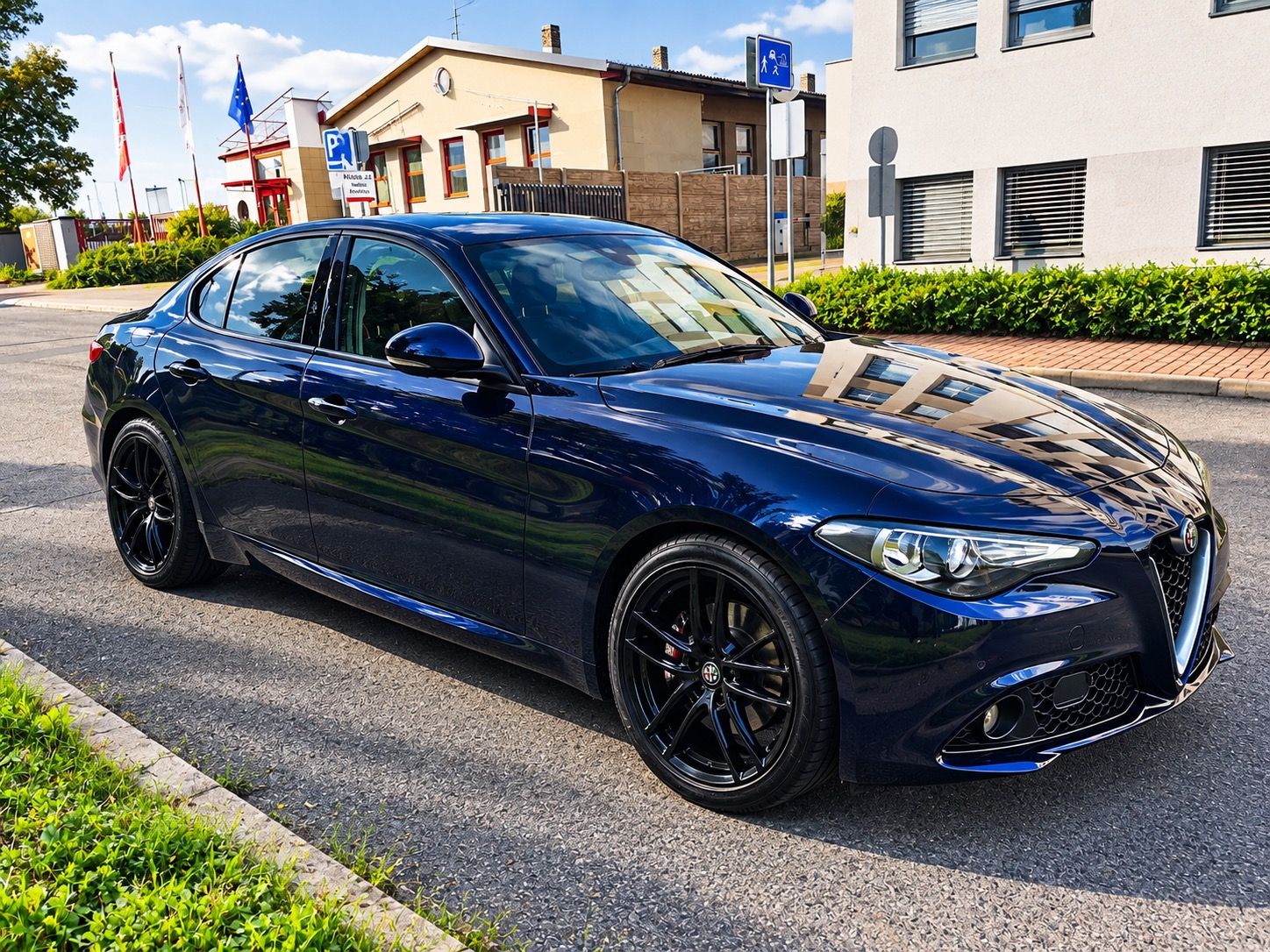 Alfa Romeo Giulia, [telefon skryt] km automat top sta