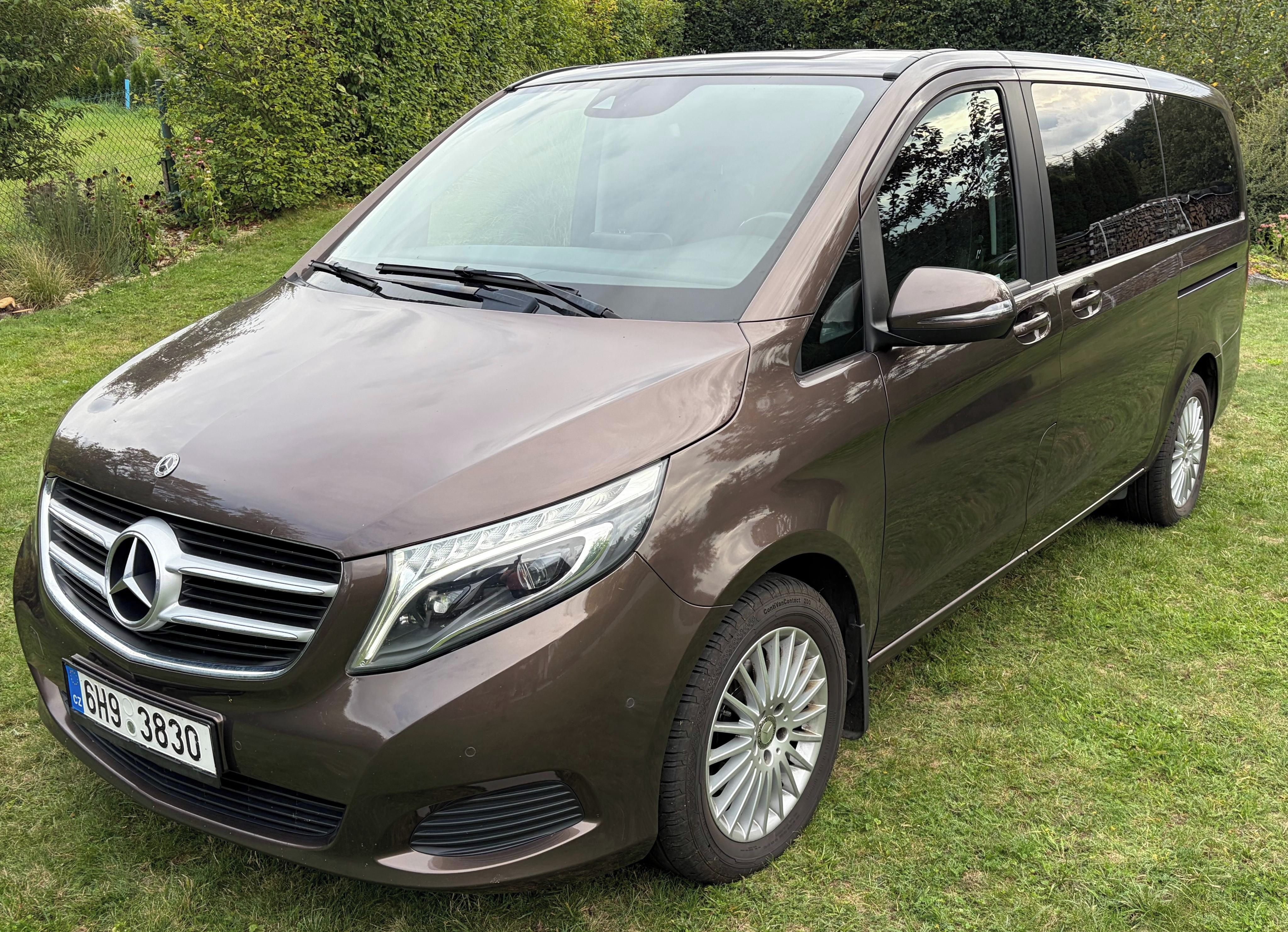 Mercedes-Benz Třídy V, 220 Long, ČR, 2.majitel, 7mist