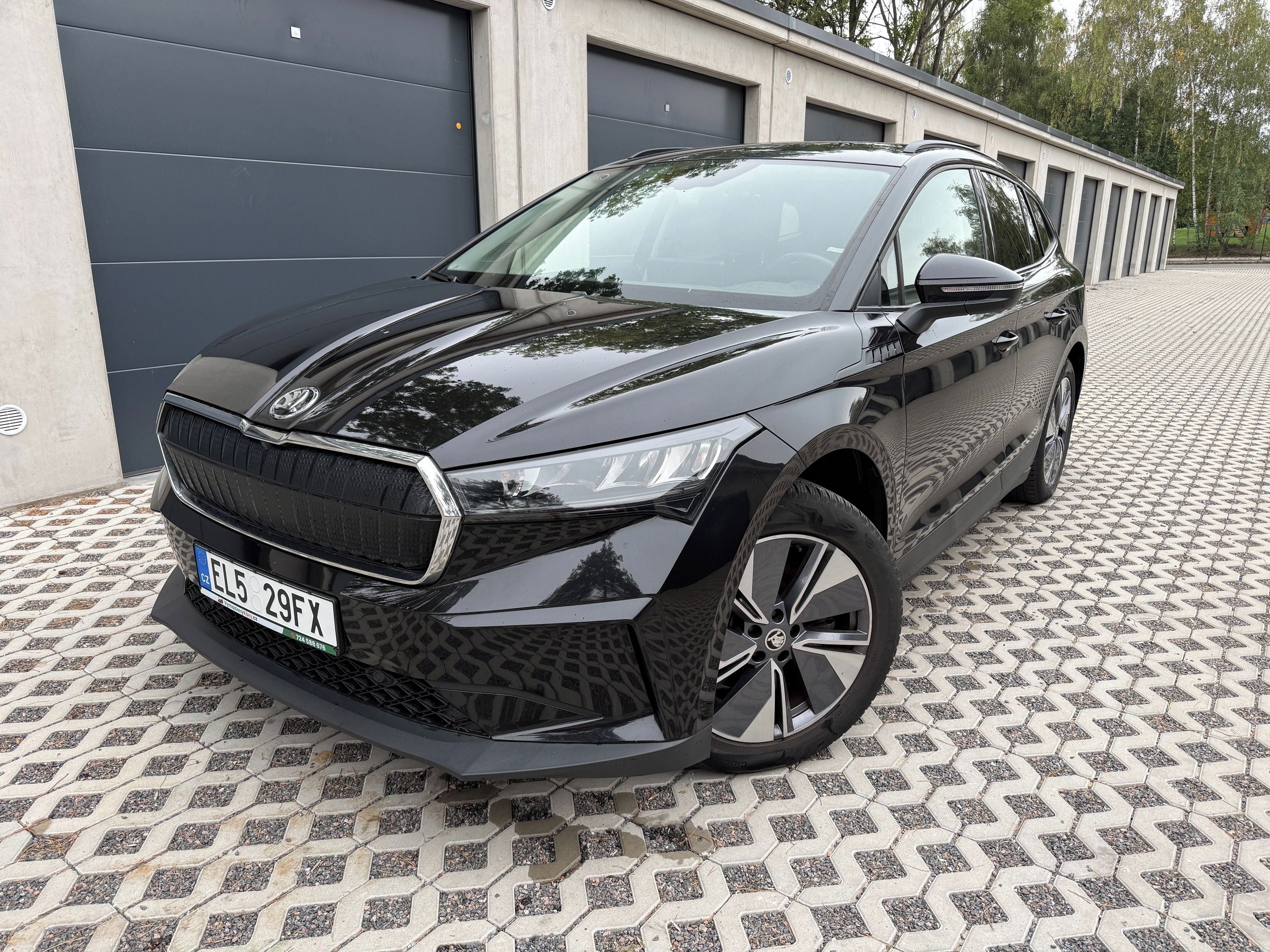Škoda Enyaq, baterie 60, tažné, SoH 91, DPH