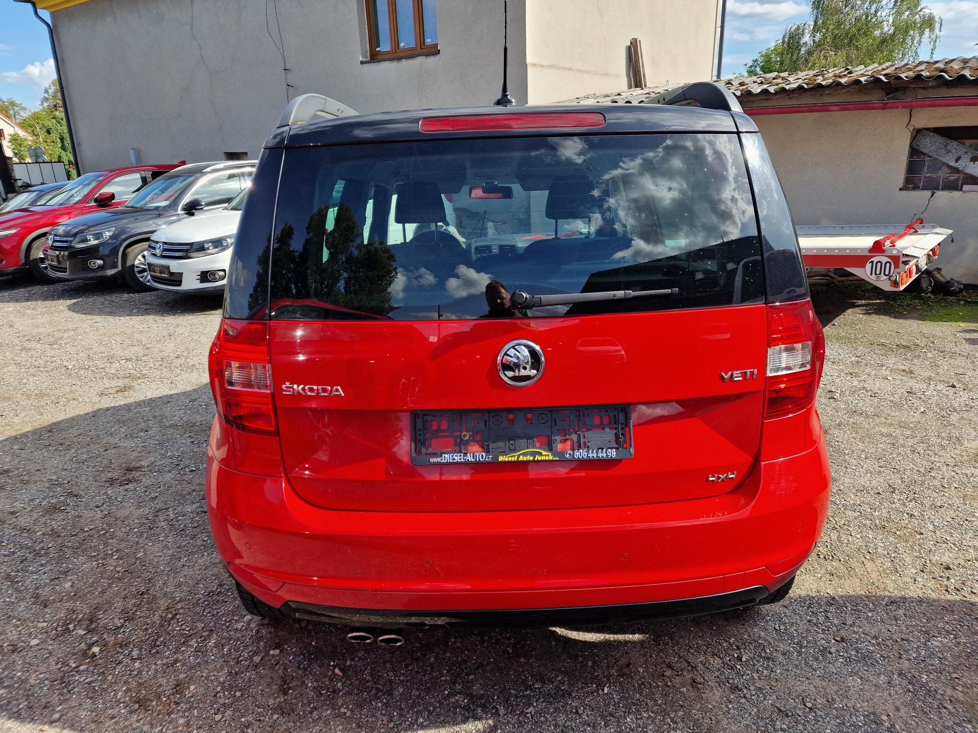 Škoda Yeti, 2,0TDI MONTE CARLO DSG 4X4 - fotka 4