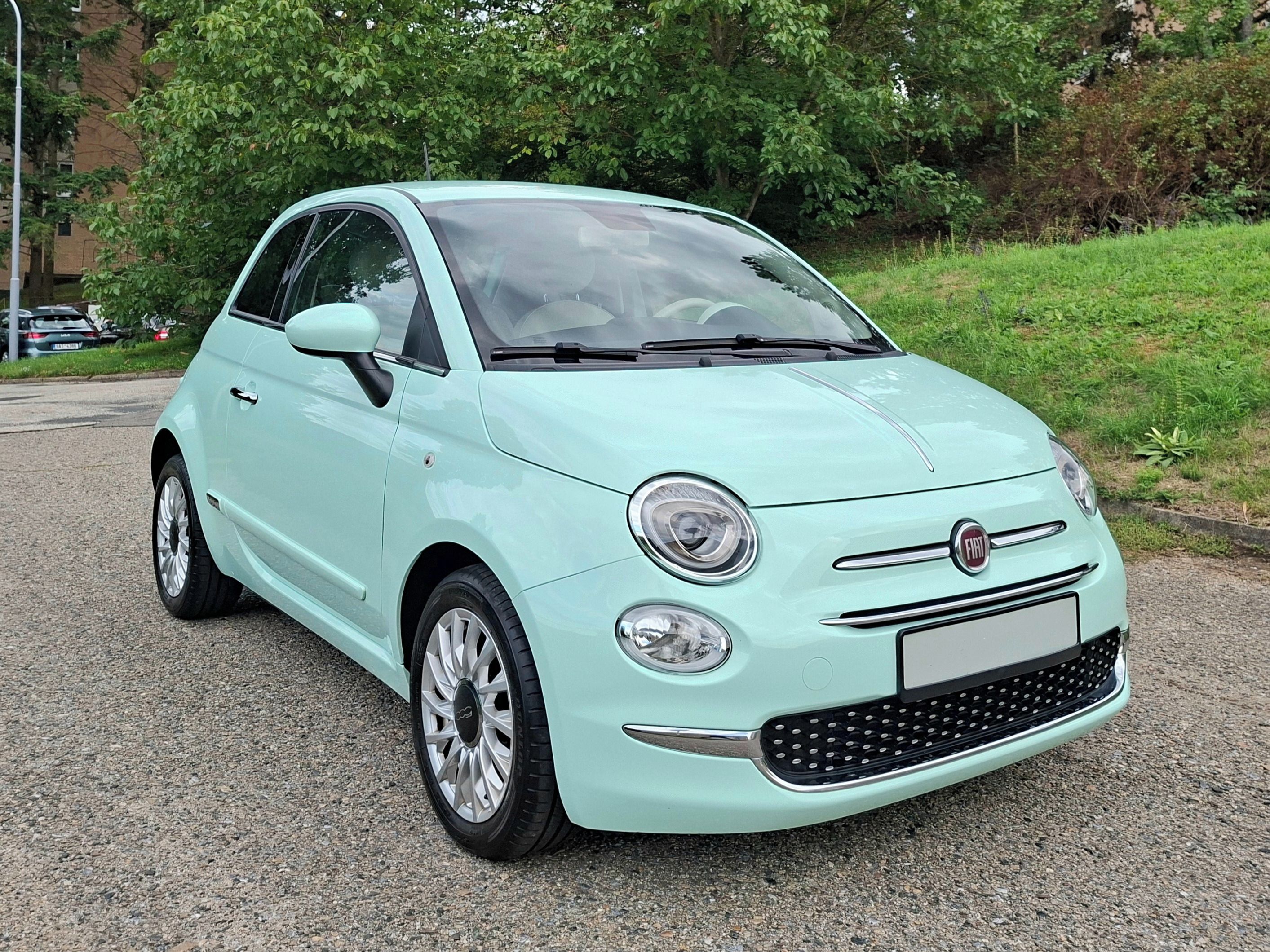 Fiat 500, LOUNGE/VERDE LATTEMENTA/1.2i - fotka 2