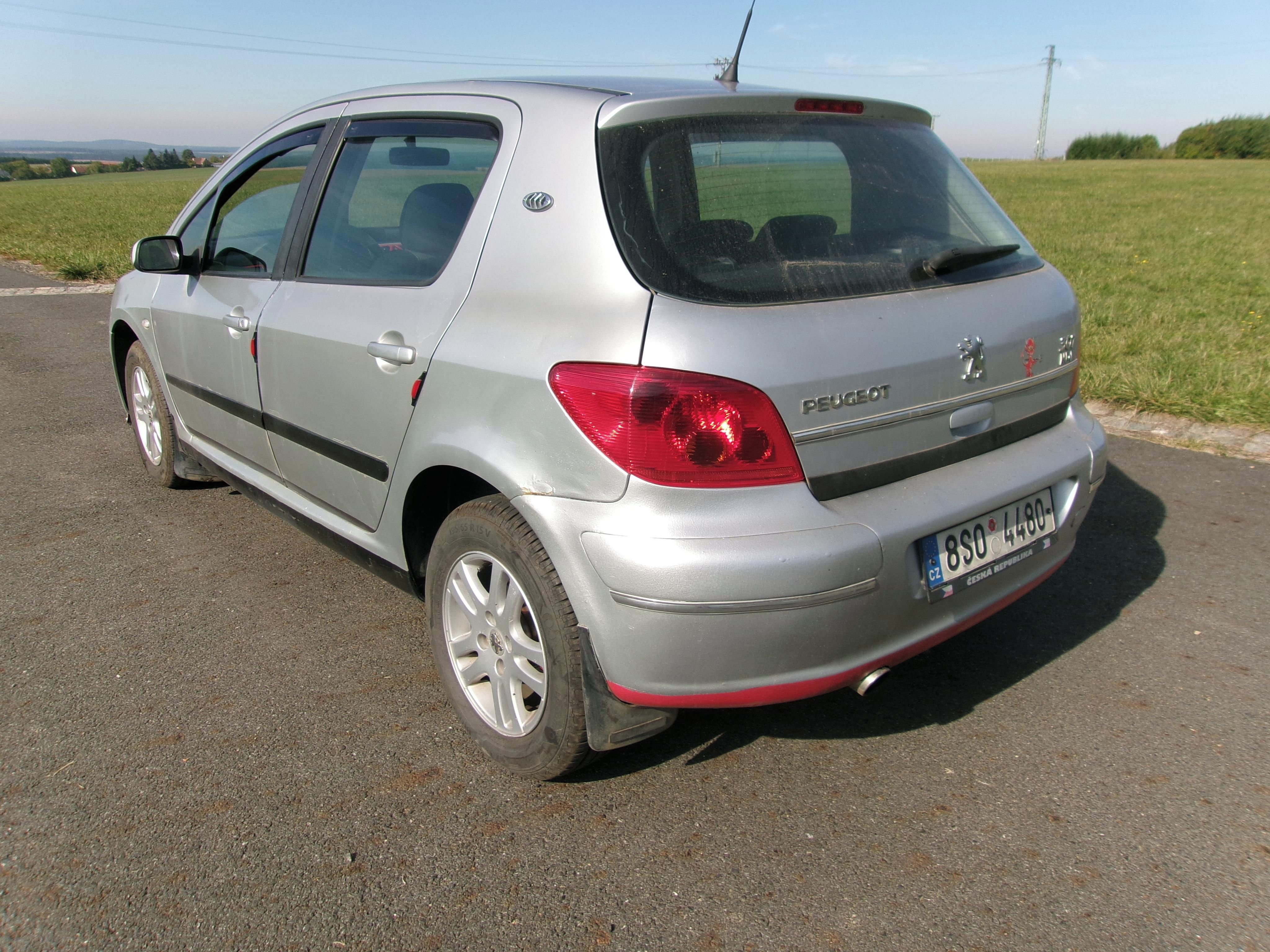 Peugeot 307, 1,6HDI klima,spolehlivé - fotka 3