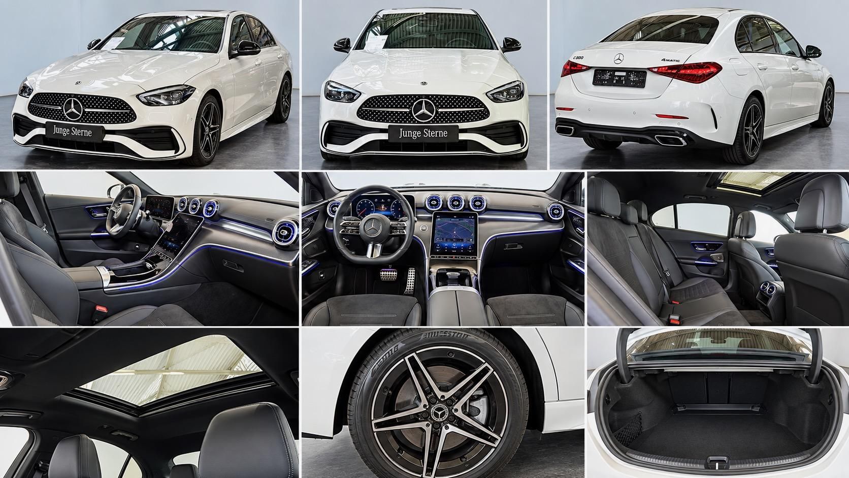Mercedes-Benz Třídy C, 300 4Matic AMG PANO 360 DISTRO