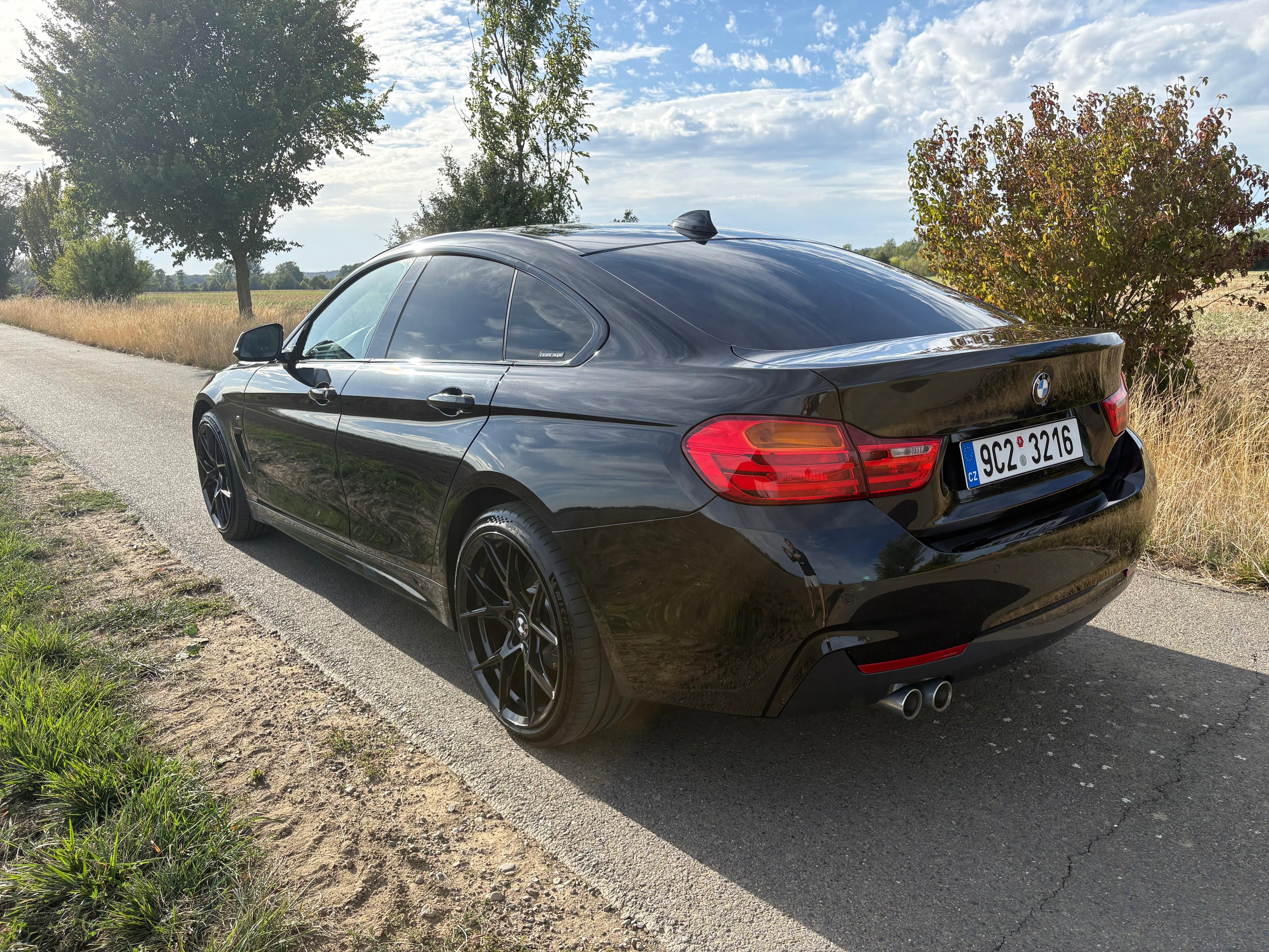 BMW Řada 4, 420xd Grancoupé- servisováno - fotka 5