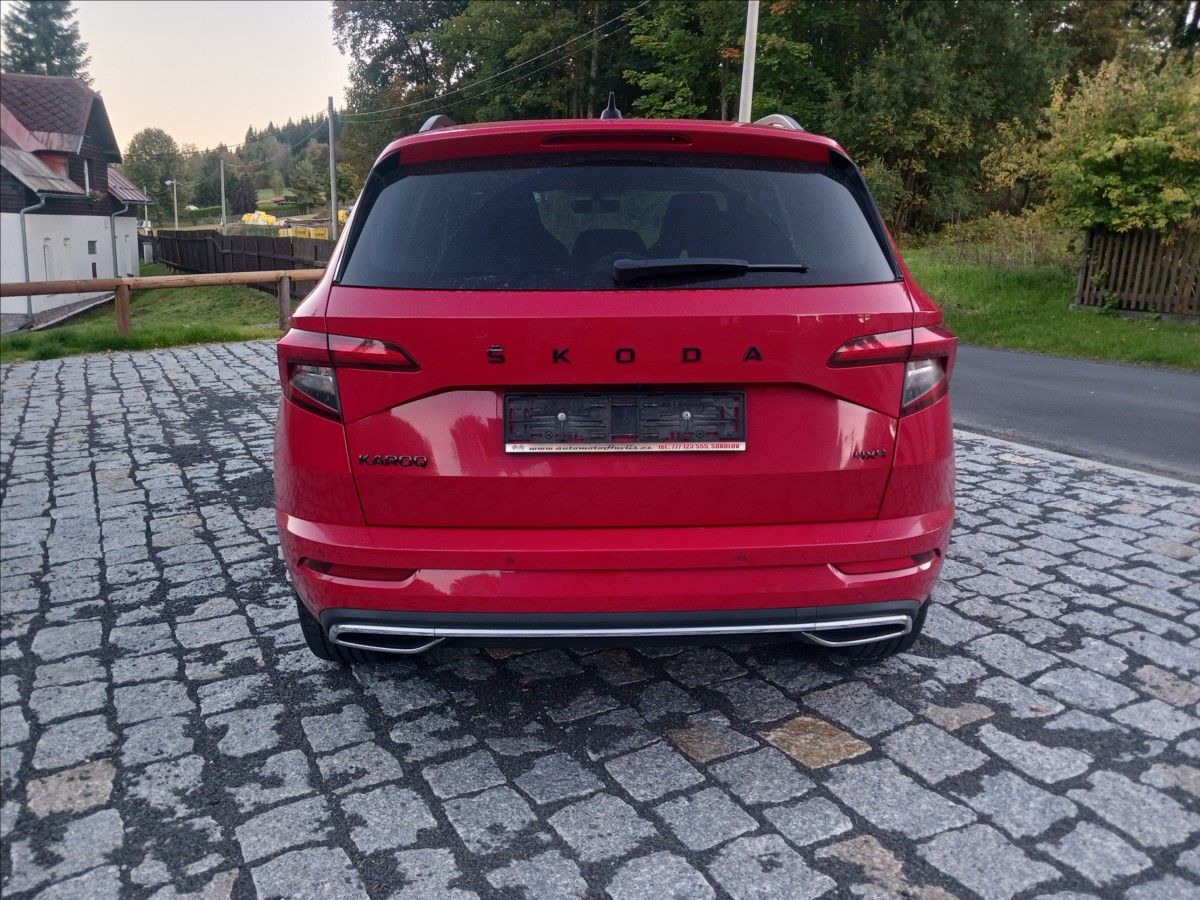 Škoda Karoq, 2,0 TSI140kW DSG 4x4 SPORTLINE - fotka 6