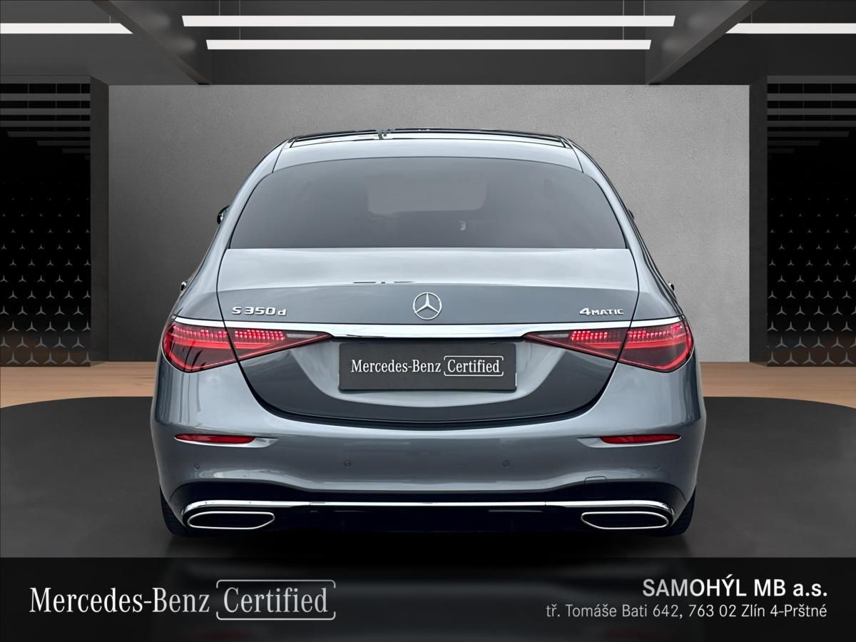 Mercedes-Benz Třídy S, 3,0 S 350d 4MATIC L AMG linie - fotka 4