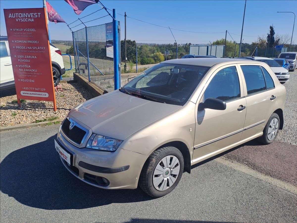 Škoda Fabia, 1,2 i BEZ DOKLADŮ