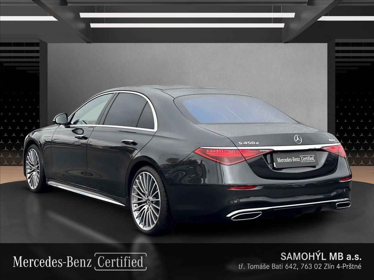 Mercedes-Benz Třídy S, 3,0 S 450d 4MATIC L AMG linie - fotka 3