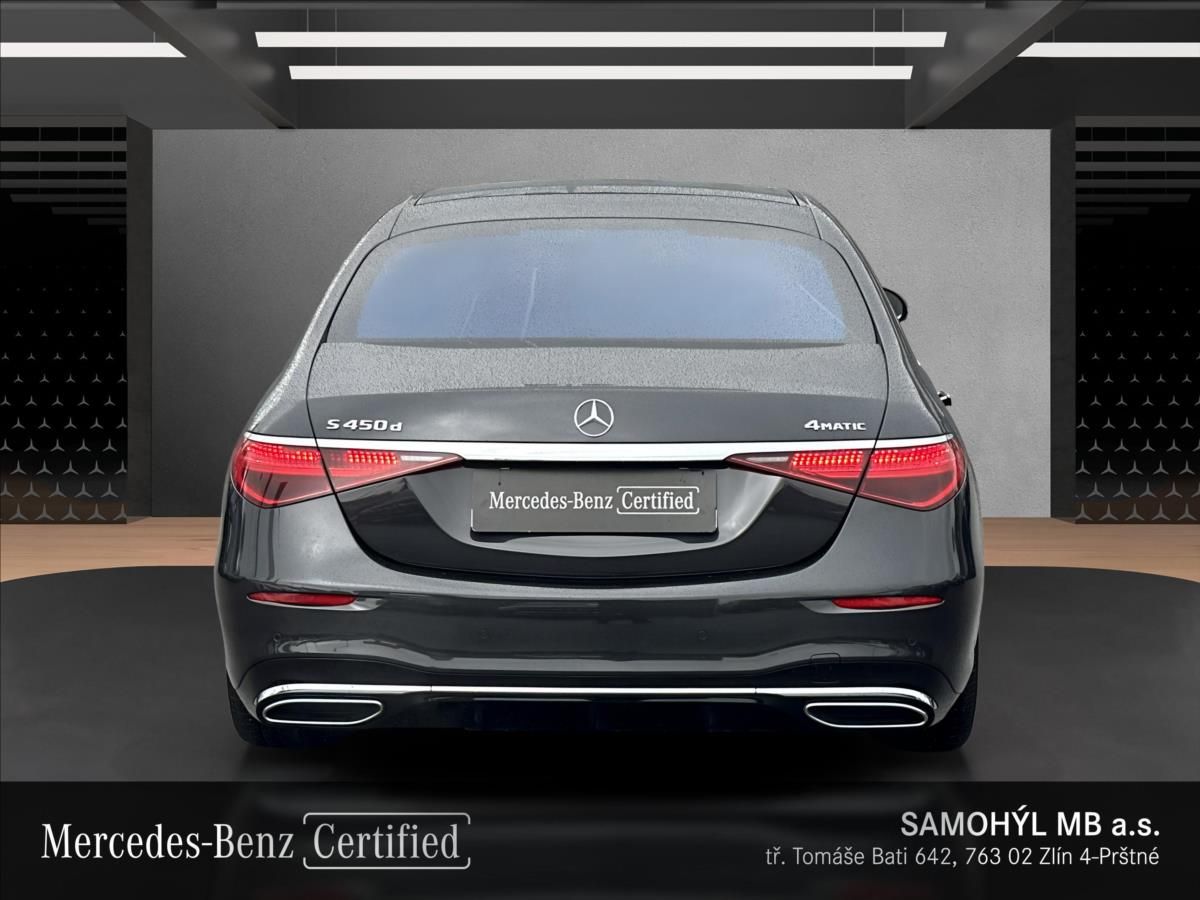 Mercedes-Benz Třídy S, 3,0 S 450d 4MATIC L AMG linie - fotka 4