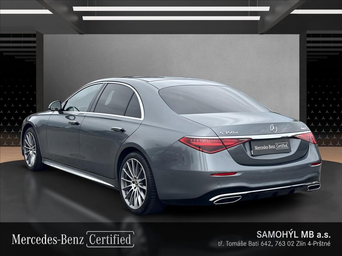 Mercedes-Benz Třídy S, 3,0 S 350d 4MATIC L AMG linie - fotka 3