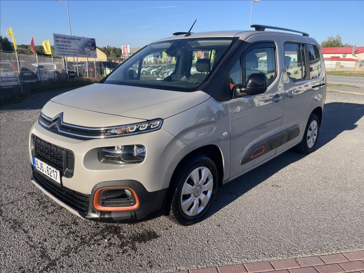 Citroën Berlingo, 1,5 BlueHDi 96kw XTR Tažné Kli