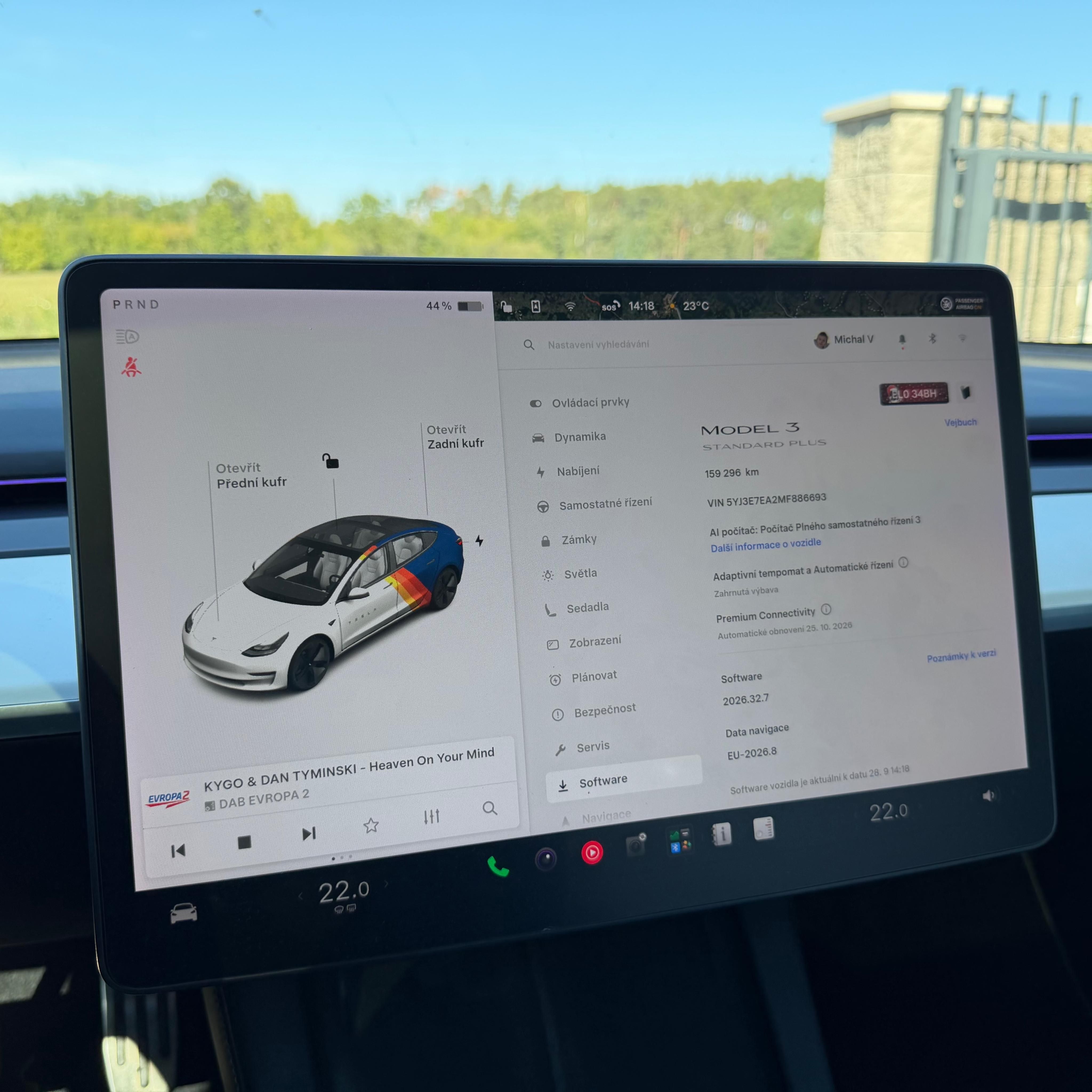 Tesla Model 3, SR+ 55kWh, SoH 82% - fotka 3