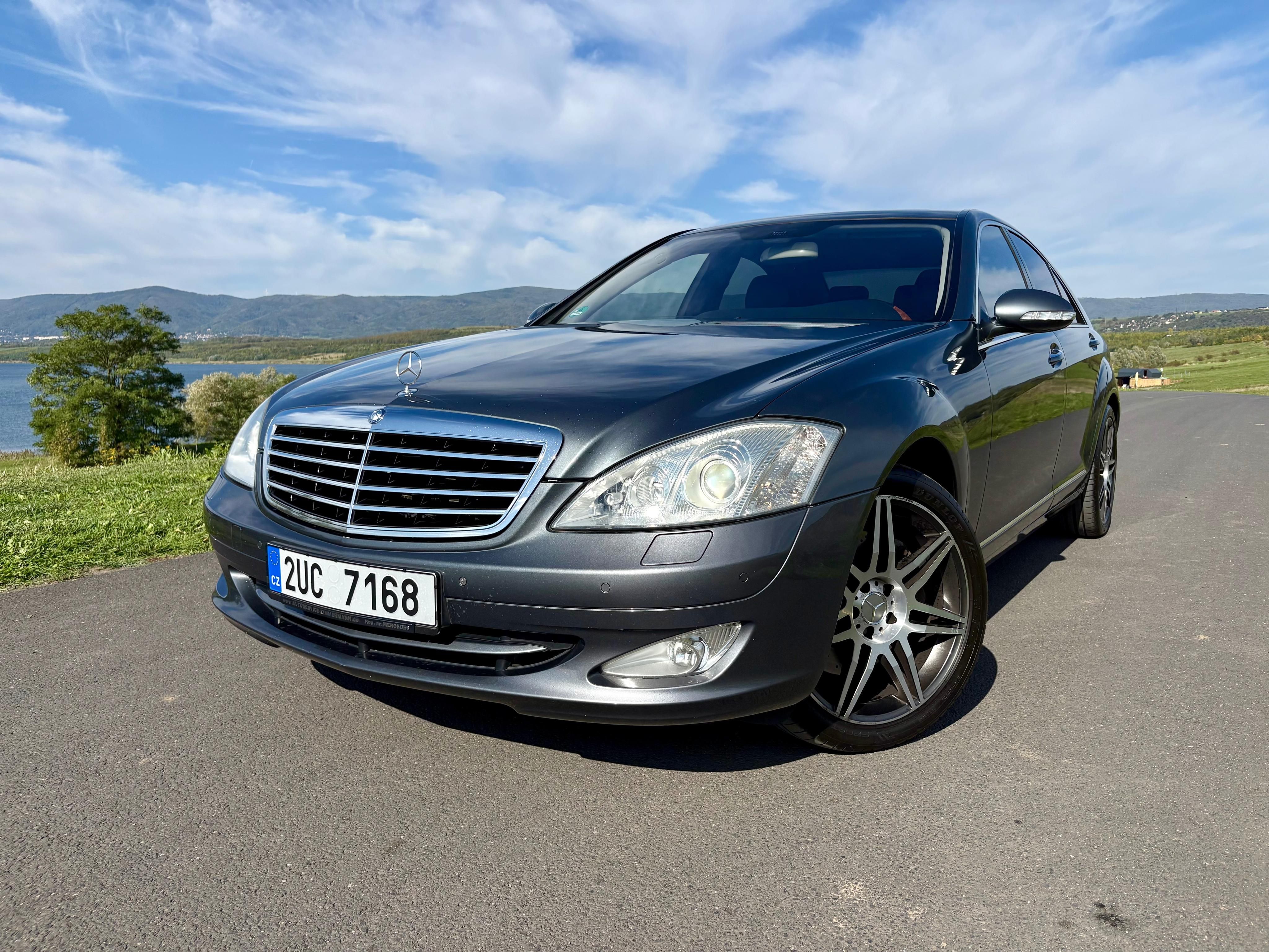 Mercedes-Benz Třídy S, S500 LONG, MASÁŽE, TELEVIZE