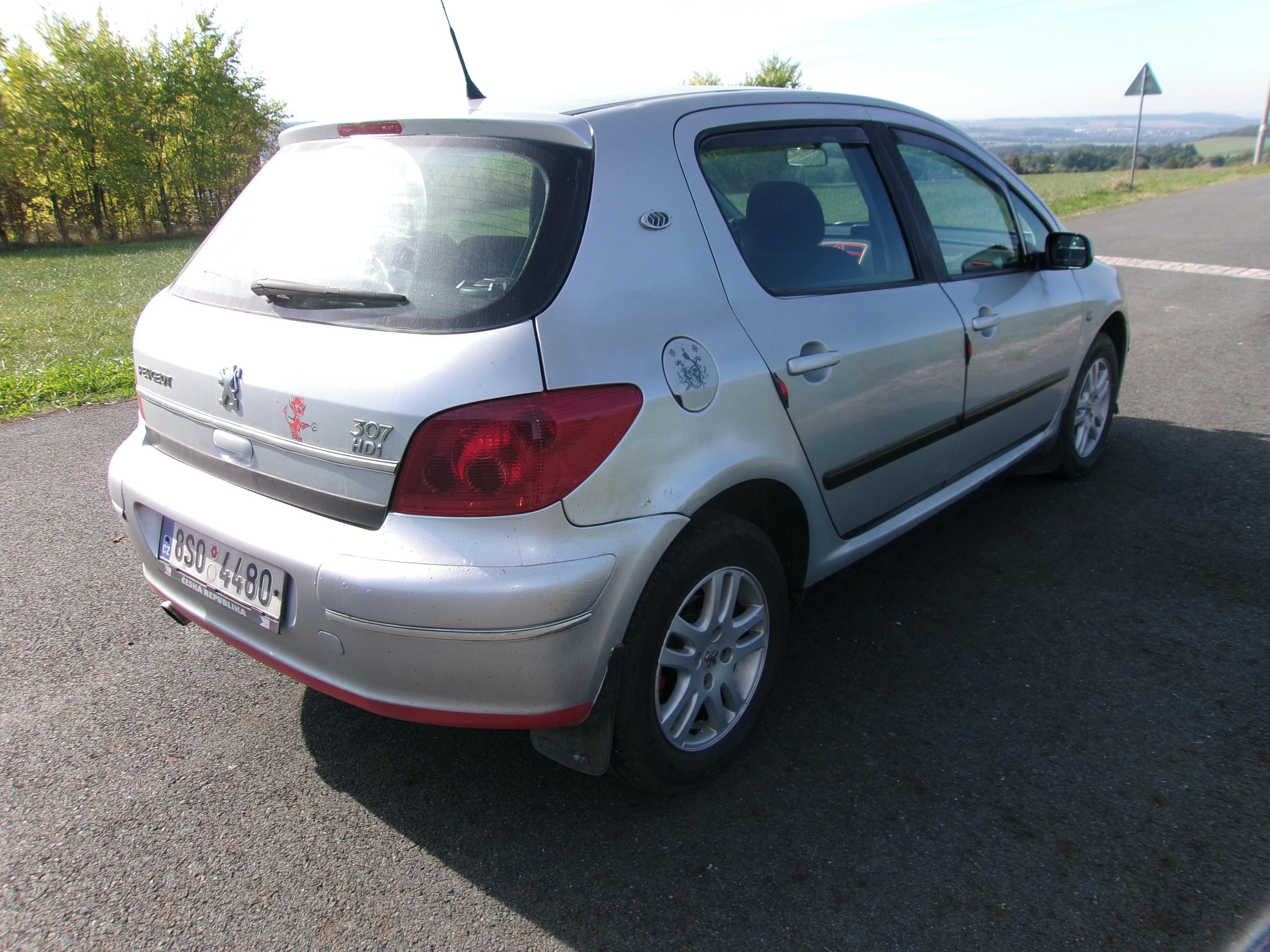 Peugeot 307, 1,6HDI klima,spolehlivé - fotka 5