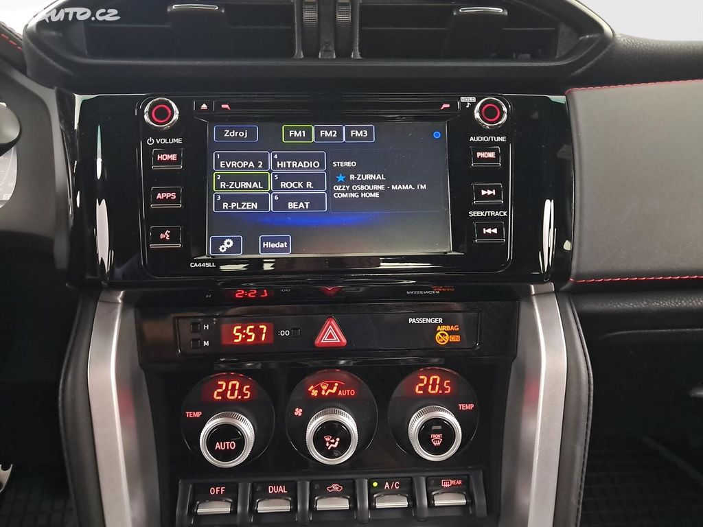 Subaru BRZ 2.0 200 ch BVM / 1ère main / 60 496 km / Carnet d’entretien / Radar de recul