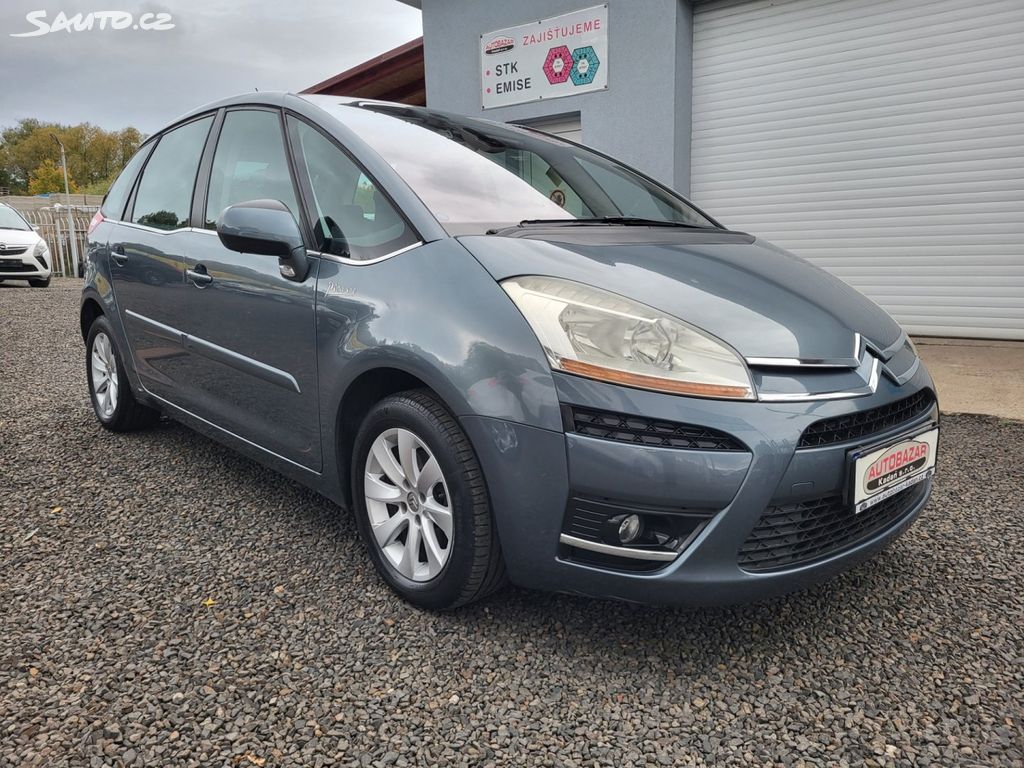 Citroën C4 Picasso, 1,6 HDi,1.MAJ,ČR,SERVISKA
