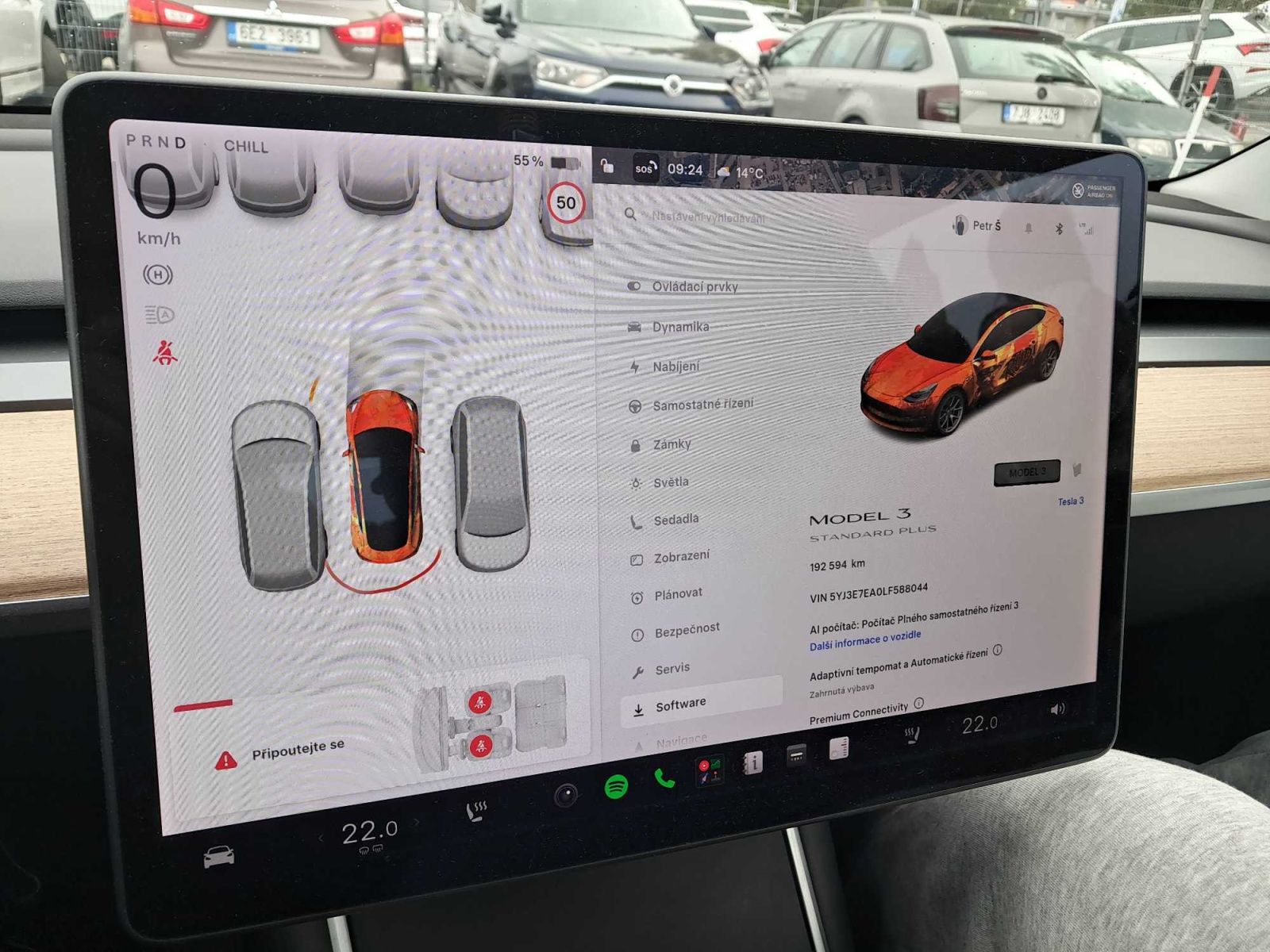 Tesla Model 3, Std Range Plus 52kWh, Automat - fotka 3