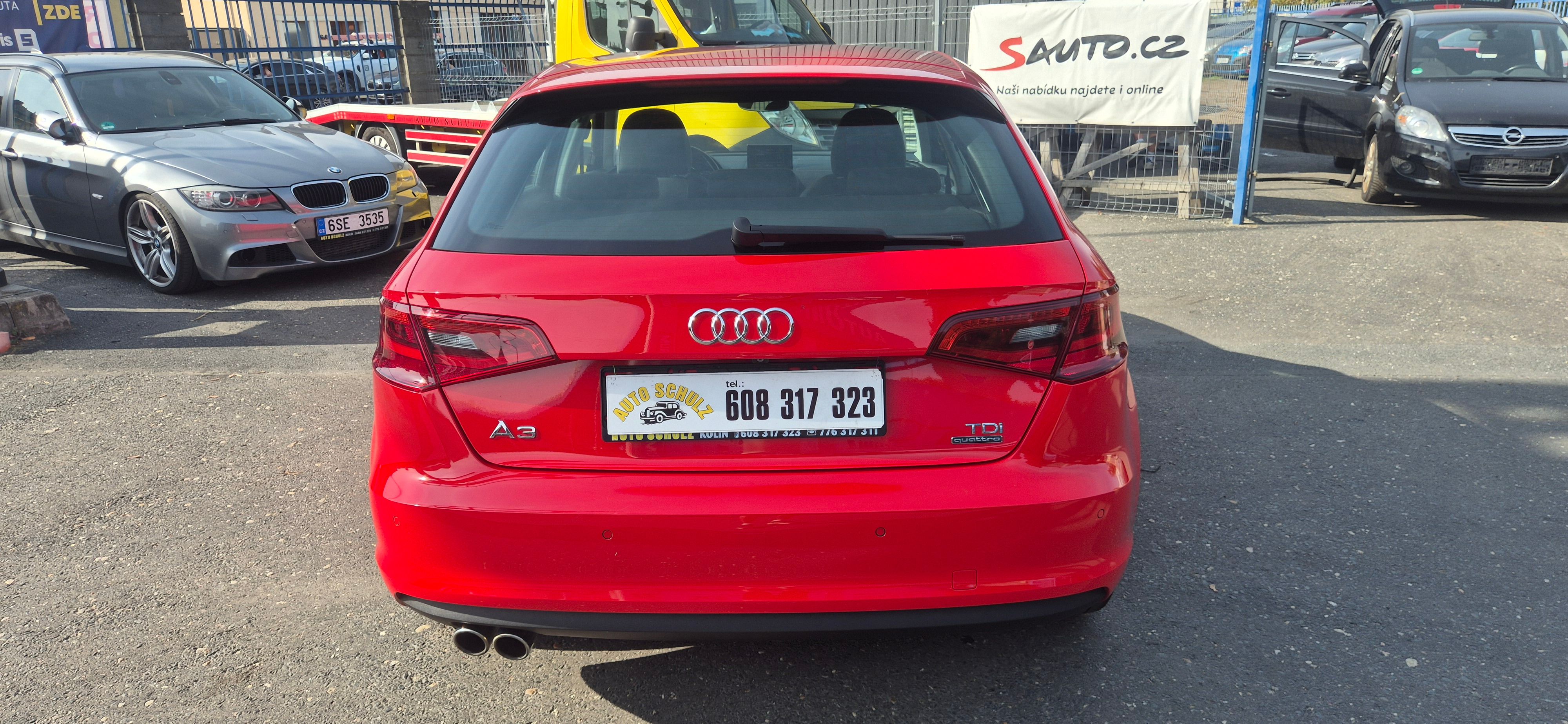 Audi A3, 2.0 TDI QUATRO,KAMERA,LED SV. - fotka 6