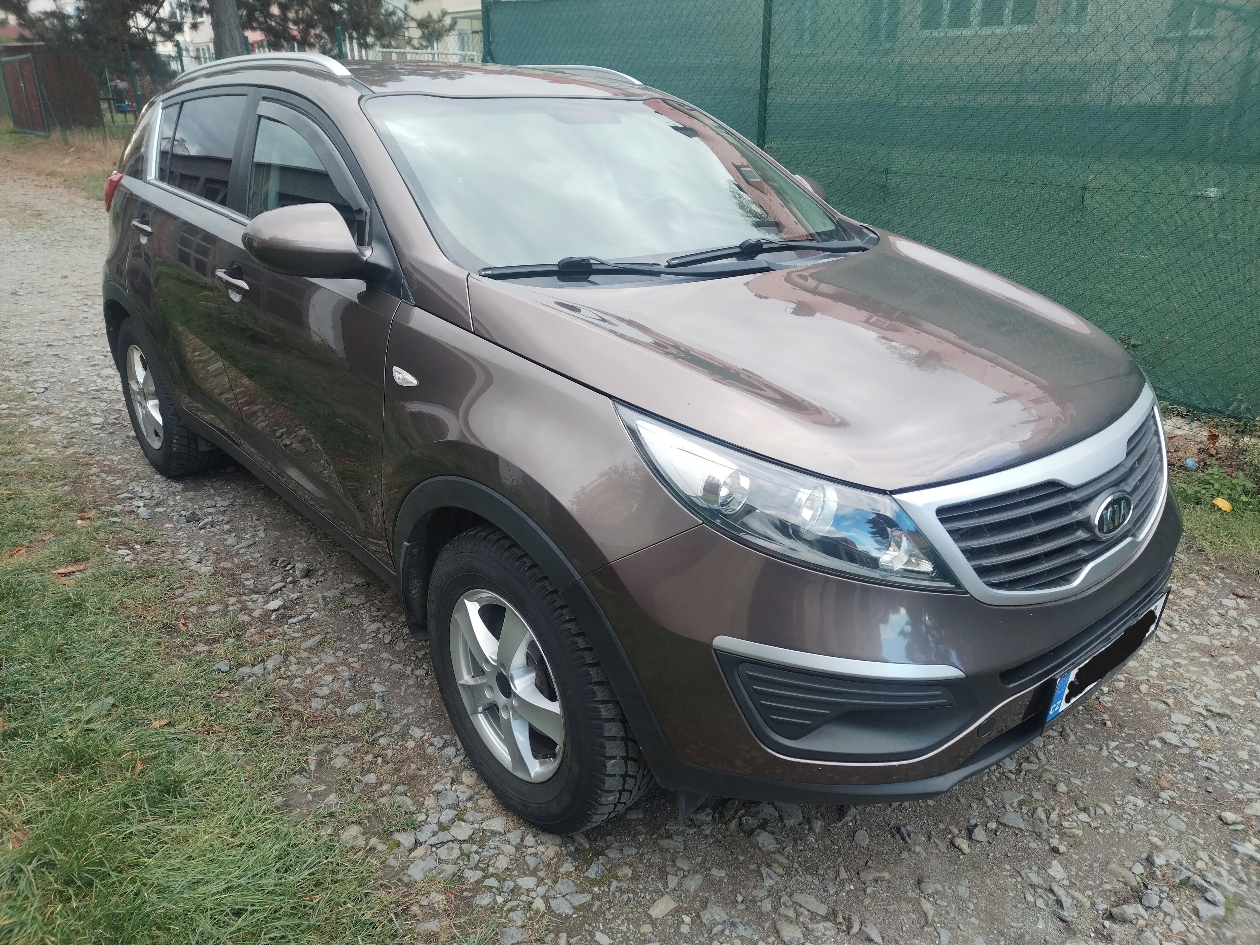 Kia Sportage, 1.6i 124000km,ČR,SERVISKA