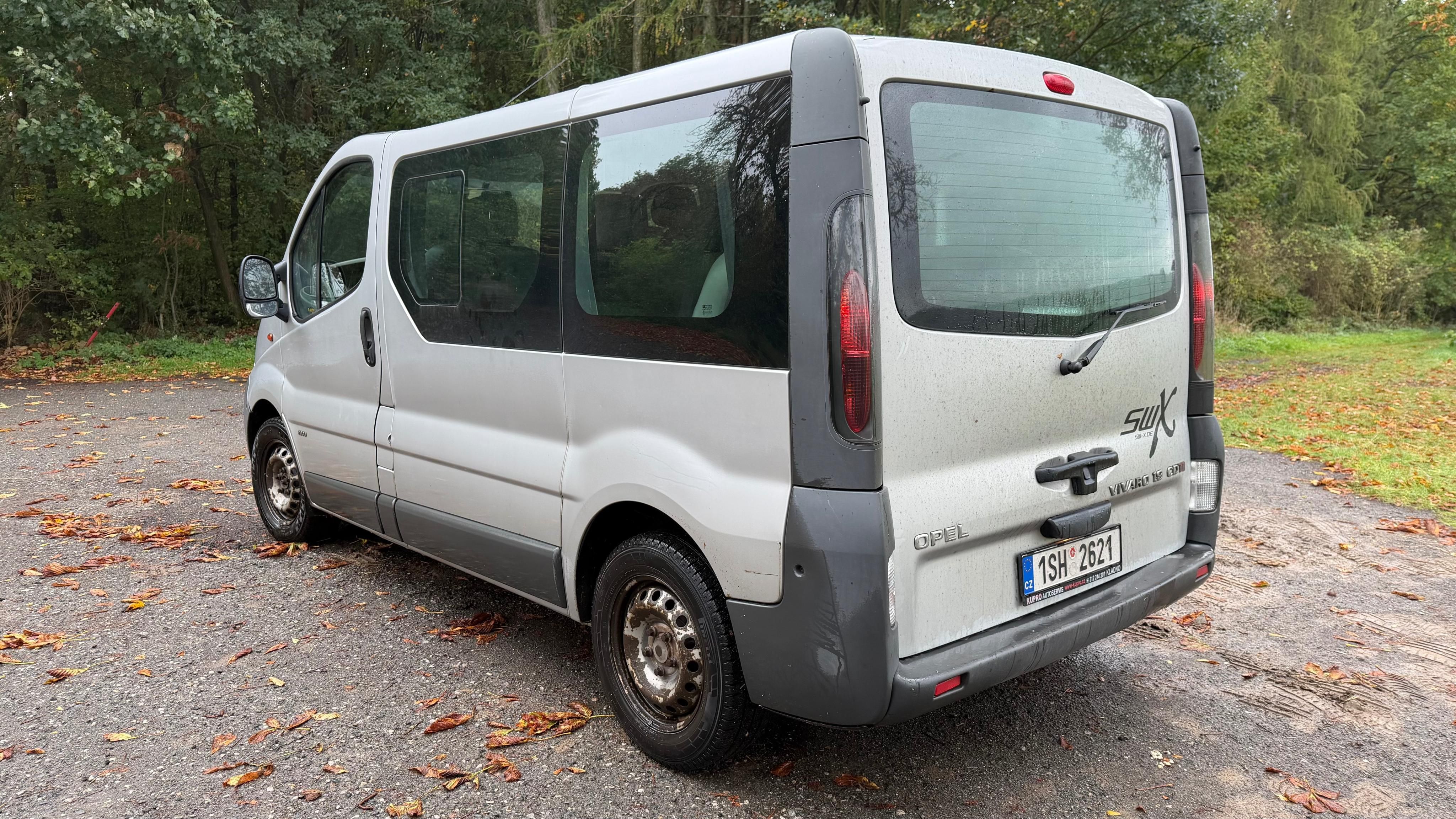 Opel Vivaro, 1.9 DTI, L1H1 2900, nová STK - fotka 6