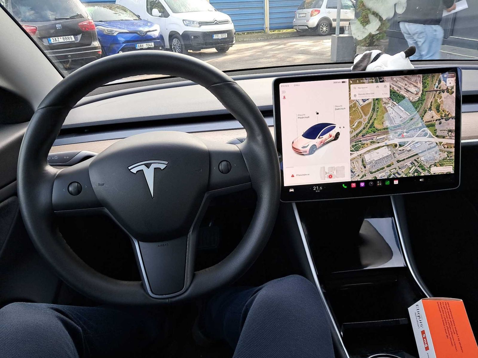Tesla Model 3, Long Range 4WD 78kWh, SoH 87% - fotka 3