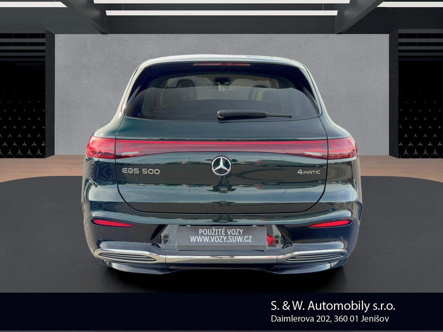 Mercedes-Benz EQS, EQS 500 4MATIC SUV AMG - fotka 6