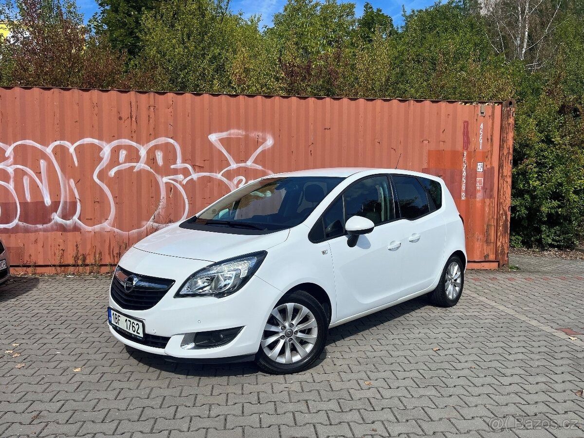 Opel Meriva, 1,4T, 1.MAJ.,výhřevy, tažné