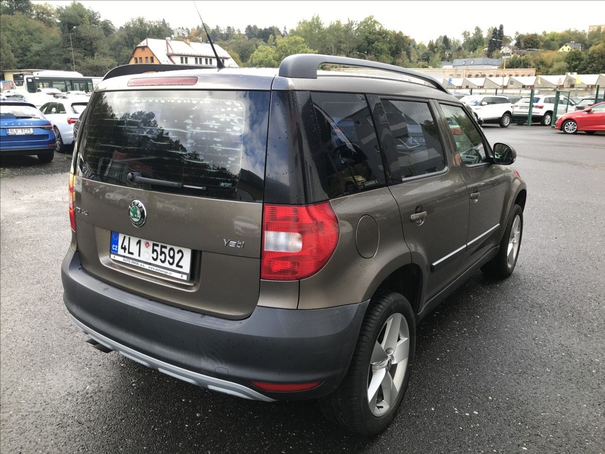 Škoda Yeti, 2,0 TDi 4x4 81kW - fotka 5