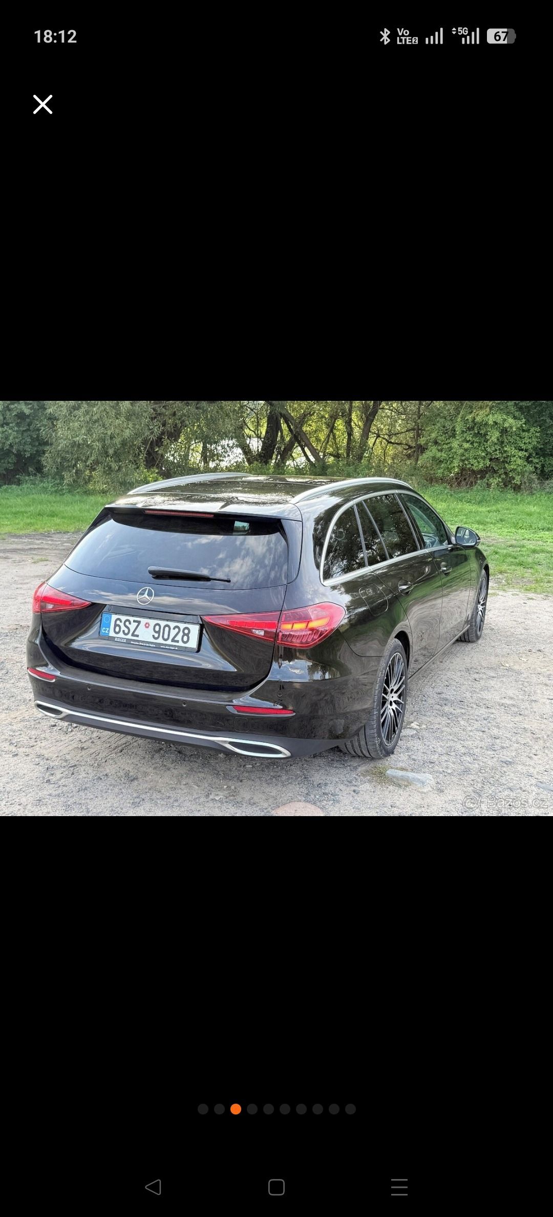 Mercedes-Benz Třídy C, 220 d 4MATIC kombi S206 DPH - fotka 4