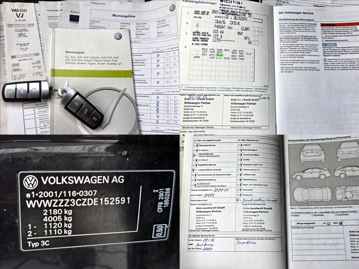 Volkswagen Passat, 2,0 TDi SERV.KNIHA - PERF.STAV - fotka 5