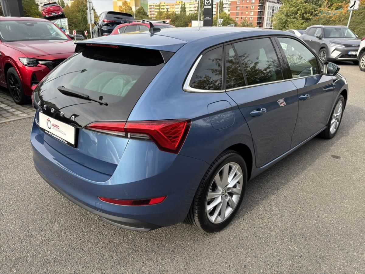 Škoda Scala, 1,0 TSi Style ELkufr MRTVÝúhel - fotka 5
