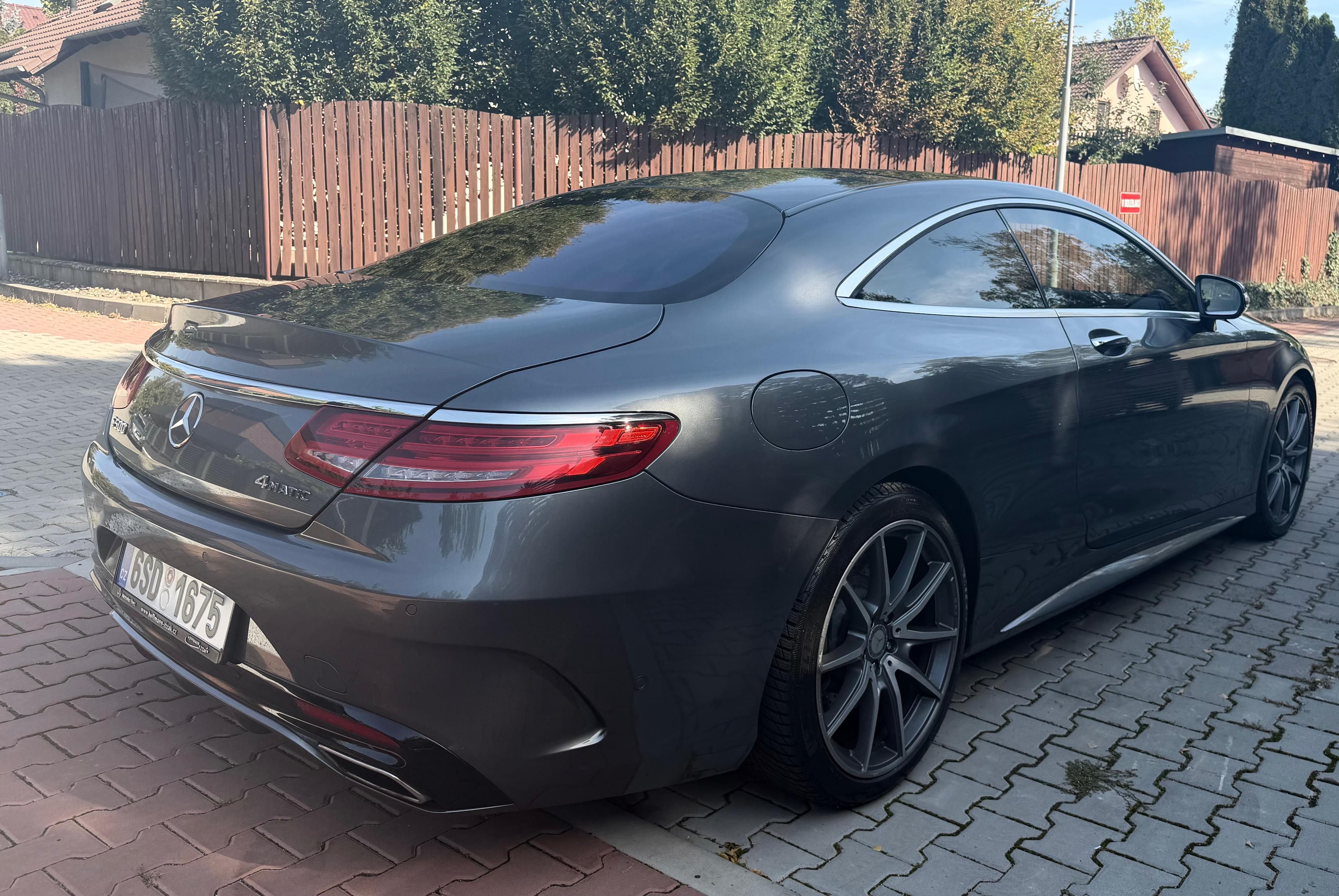Mercedes-Benz Třídy S, S500 Coupe AMG DESIGNO 4matic - fotka 4