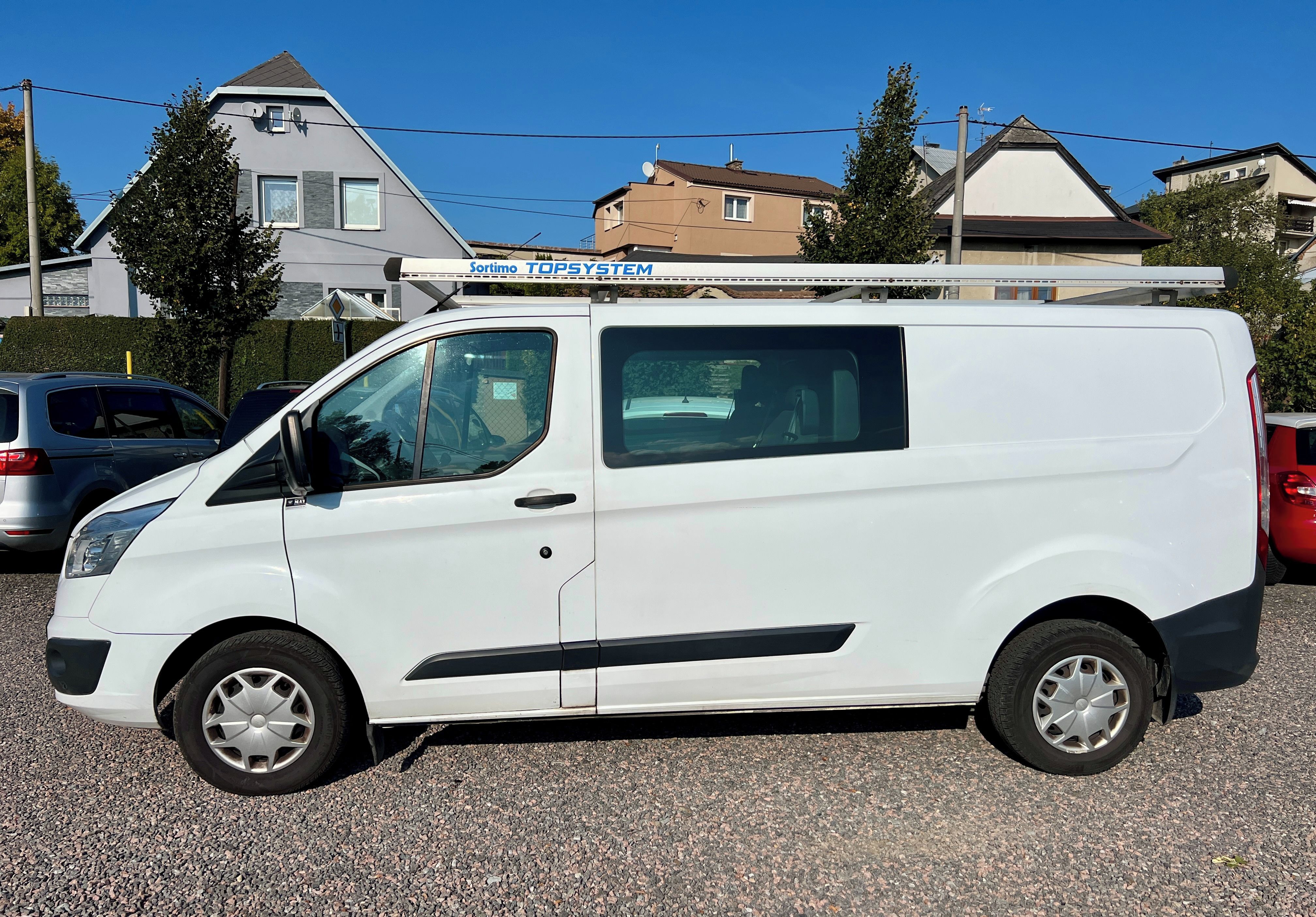 Ford Transit Custom, 2.0d 6 míst,Sortimo,PoServisu - fotka 4
