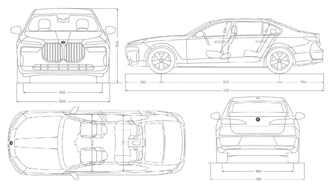 BMW Řada 7, 740d xDrive Sedan - fotka 2