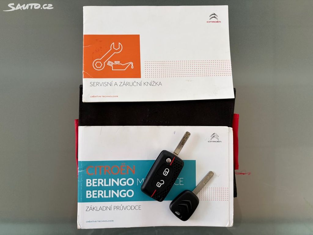 Citroën Berlingo, 1,6 88kW, ČR, SERVISKA
